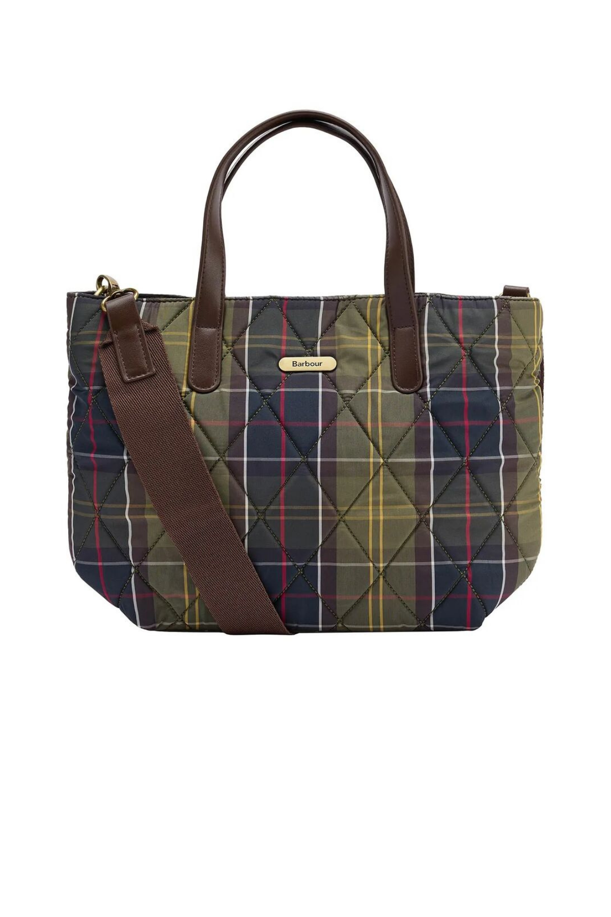 Barbour Mini Kapitone Omuz Çantası TN11 Classic Tartan