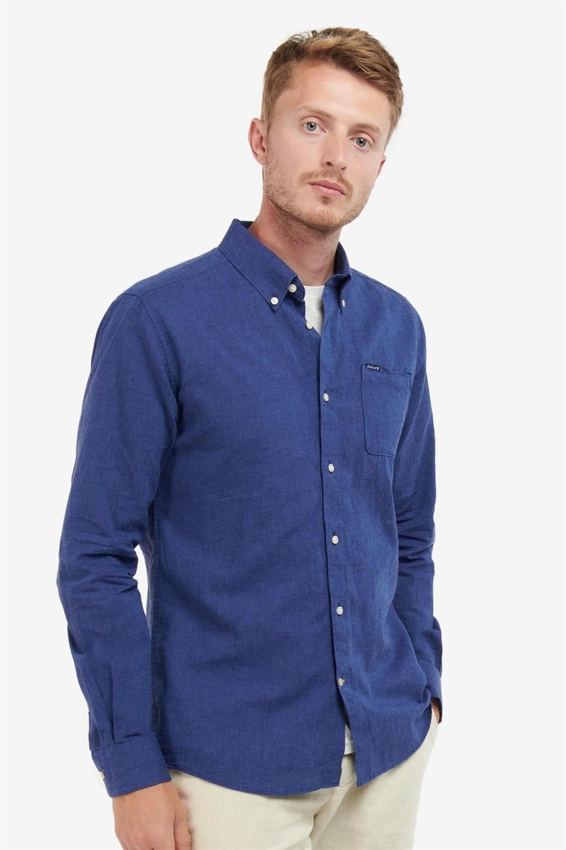 Barbour Nelson Gömlek IN32 Indıgo