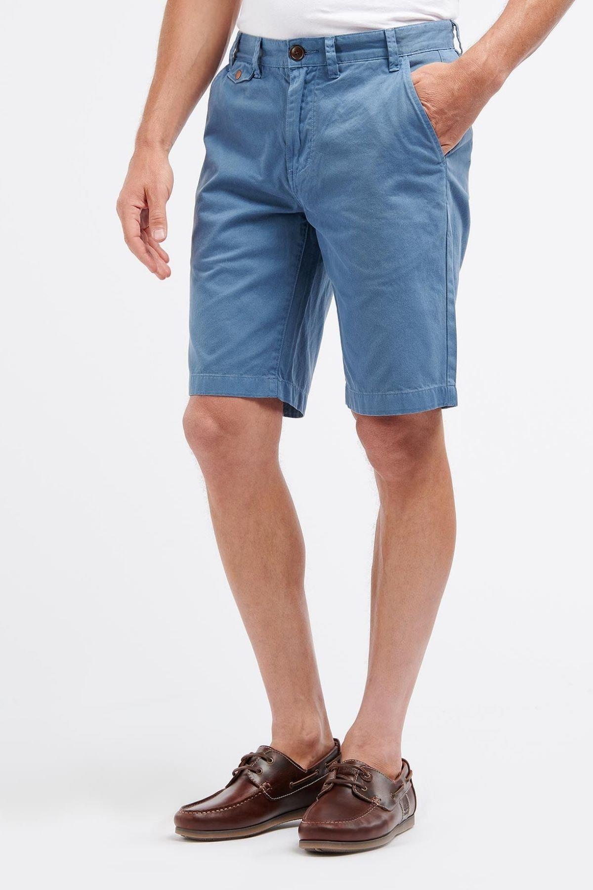 Barbour Neuston Twill Kapri BU27 Force Blue