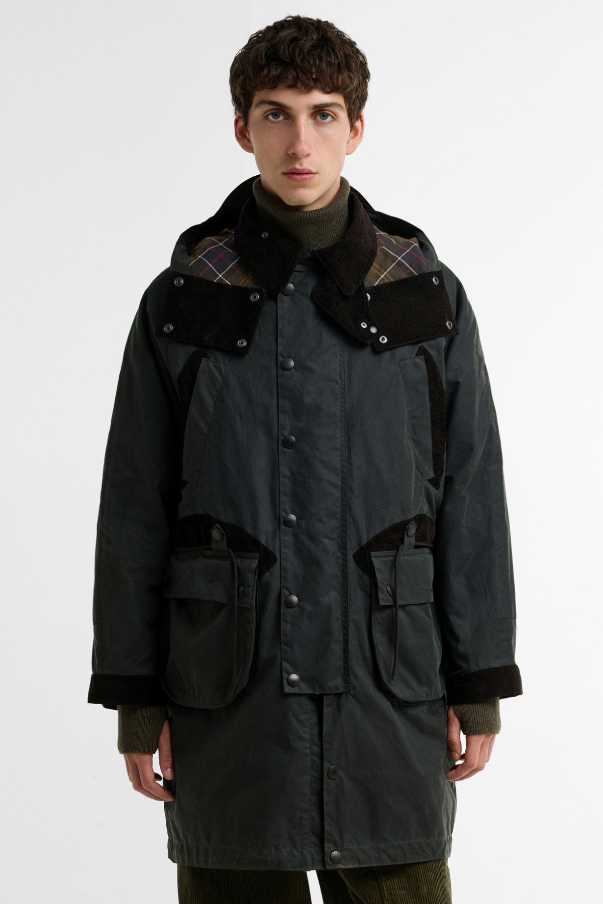 Barbour Norbit Long Yağlı Ceket SG51 Sage