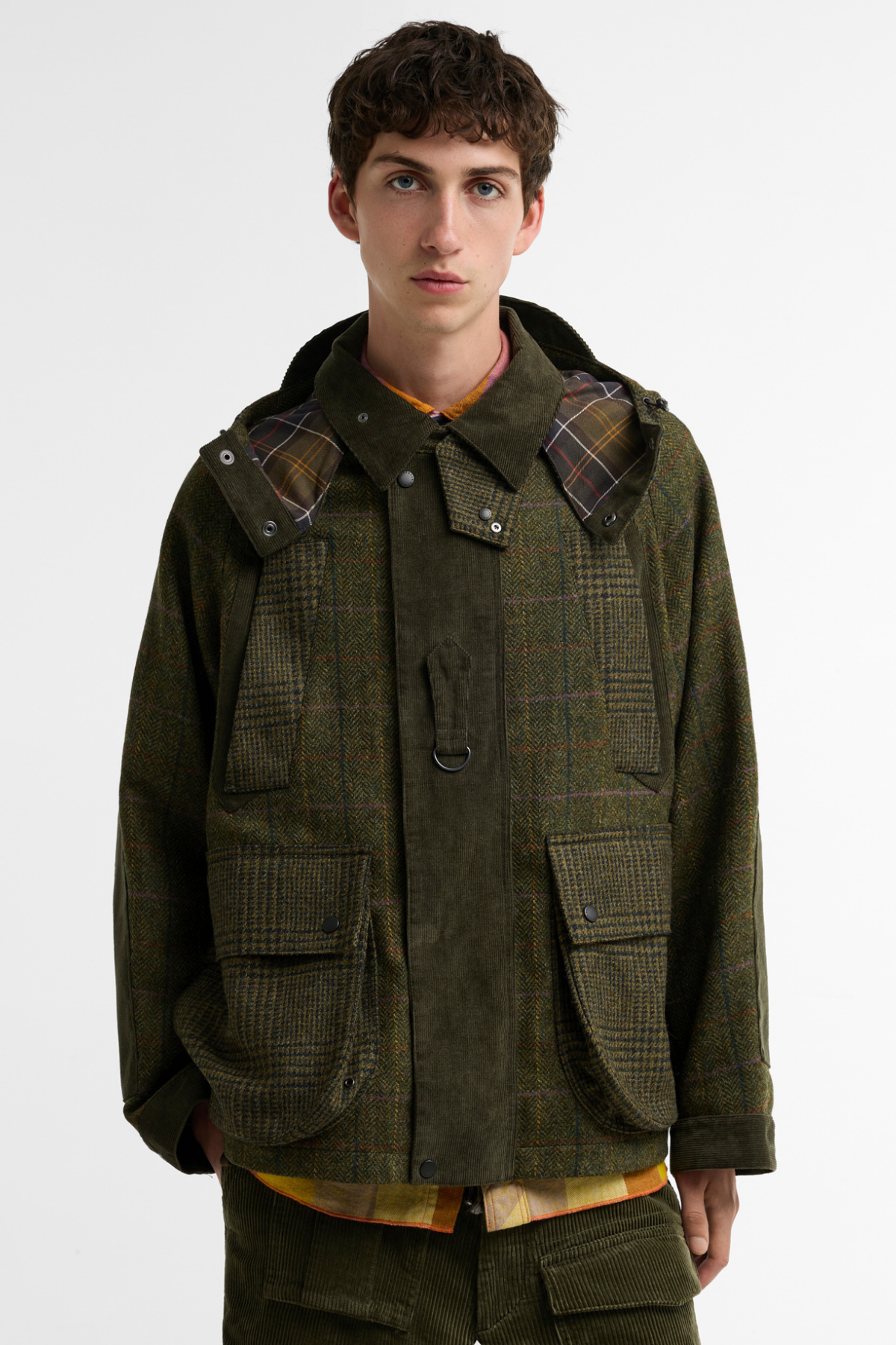 Barbour Norbit Wool Ceket GN55 Olive