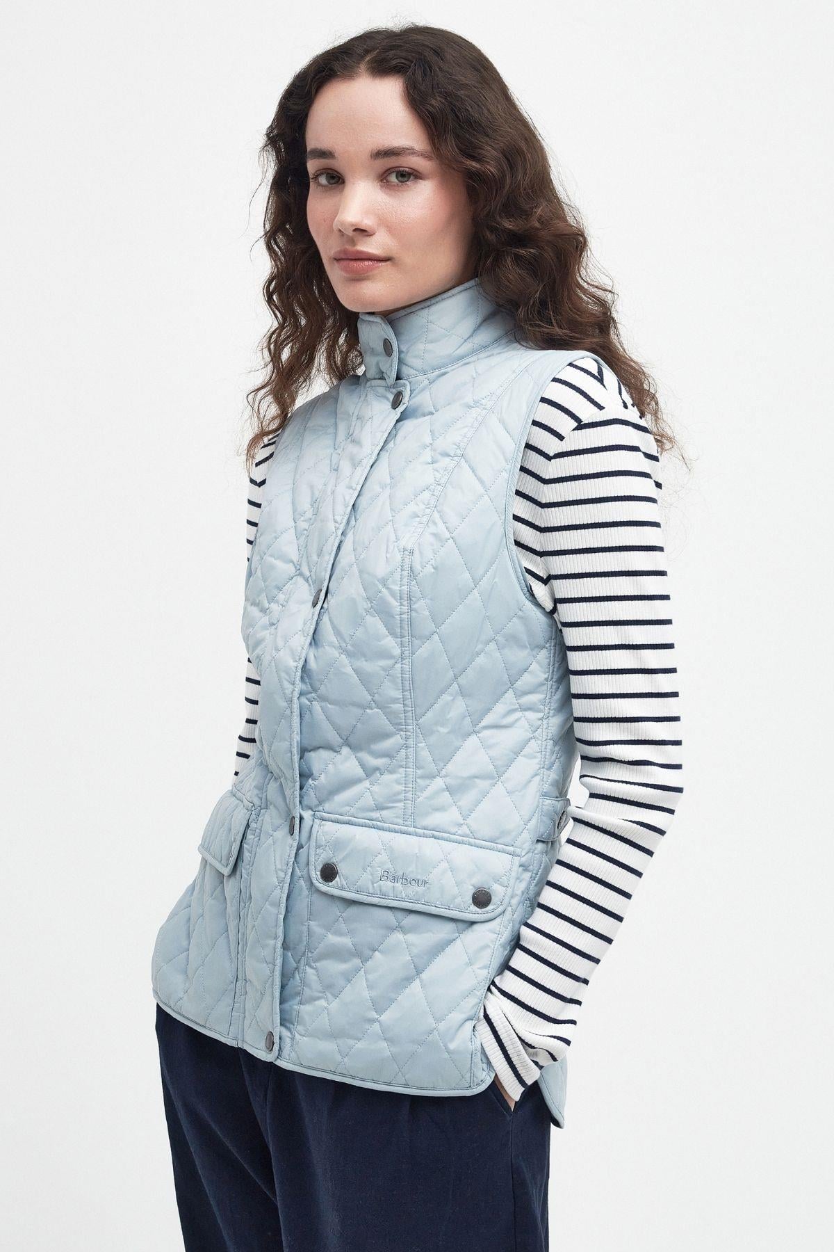 Barbour Otterburn Yelek BL11 Stone Blue