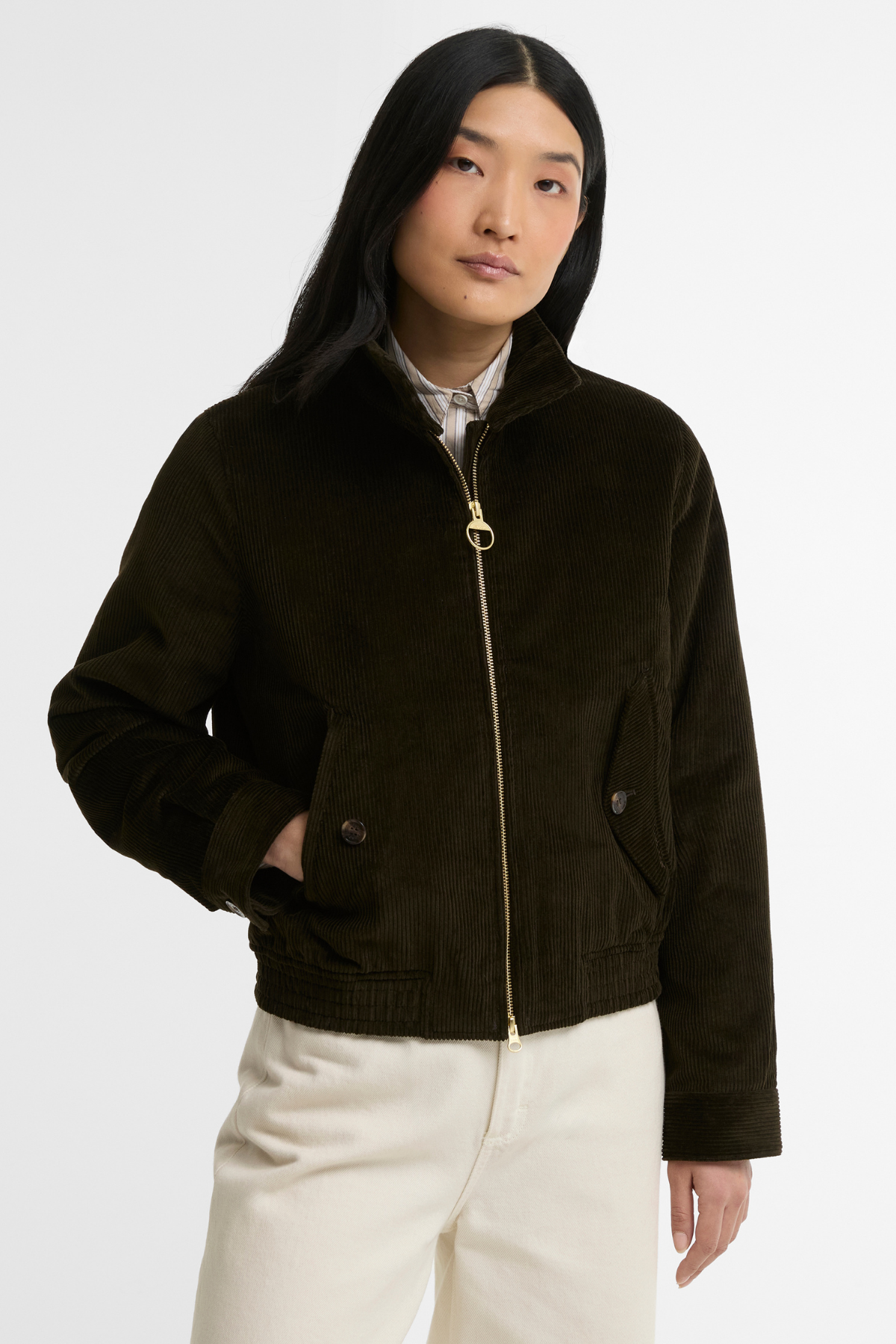 Barbour Overton Casual Ceket OL71 Olive Shadow Classic