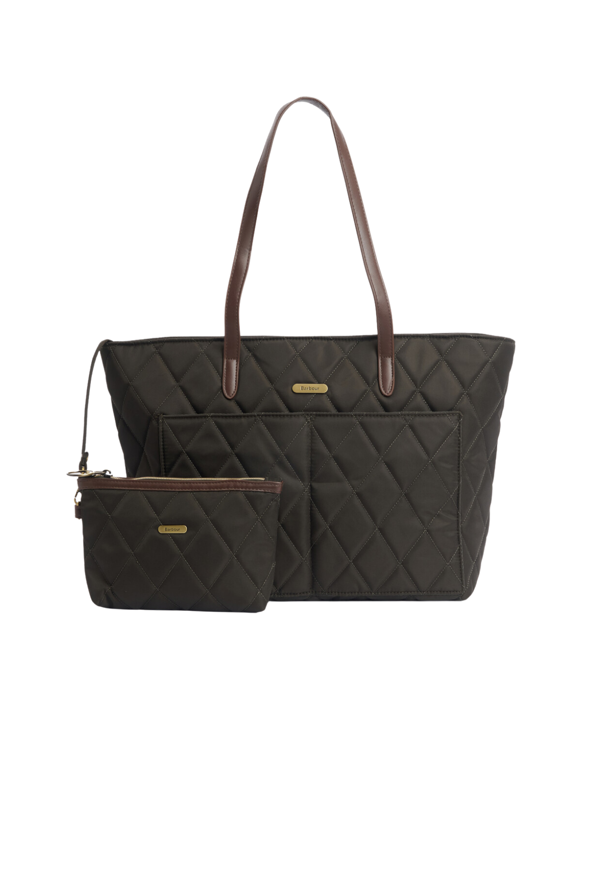 Barbour Quilted Tote Çanta OL75 Olive
