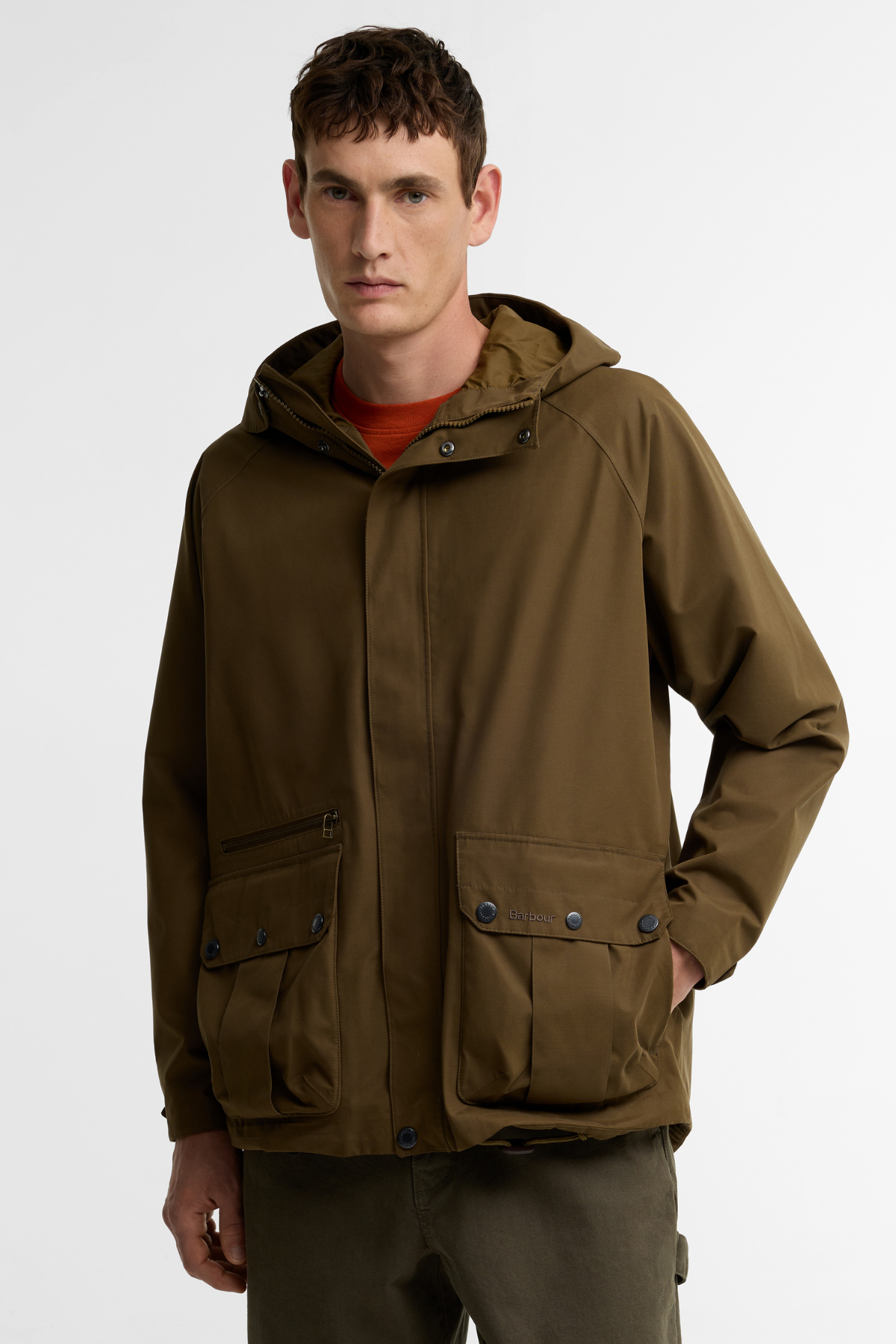 Barbour Re-Engineered Waterproof Ceket SN31 Beech