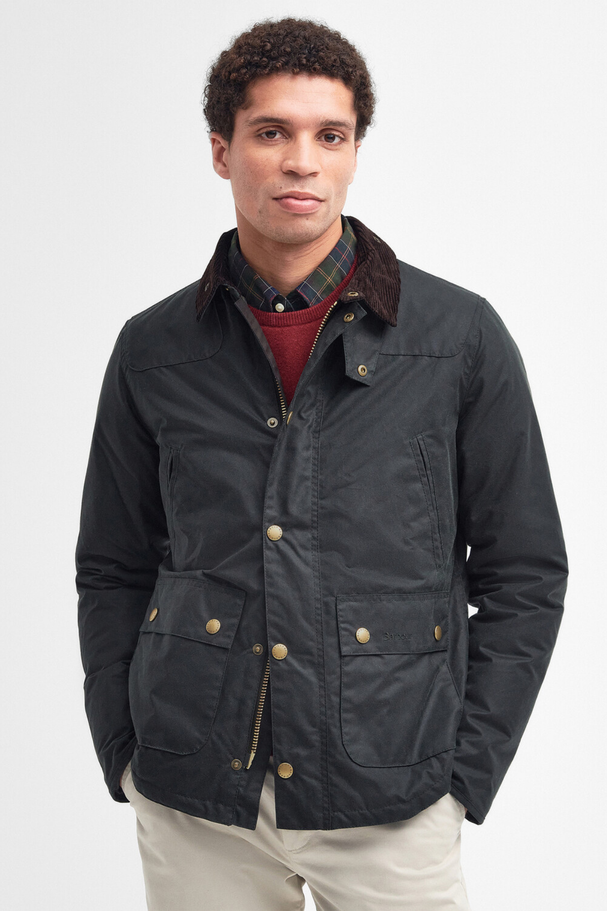Barbour Reelin Yağlı Ceket SG51 Sage