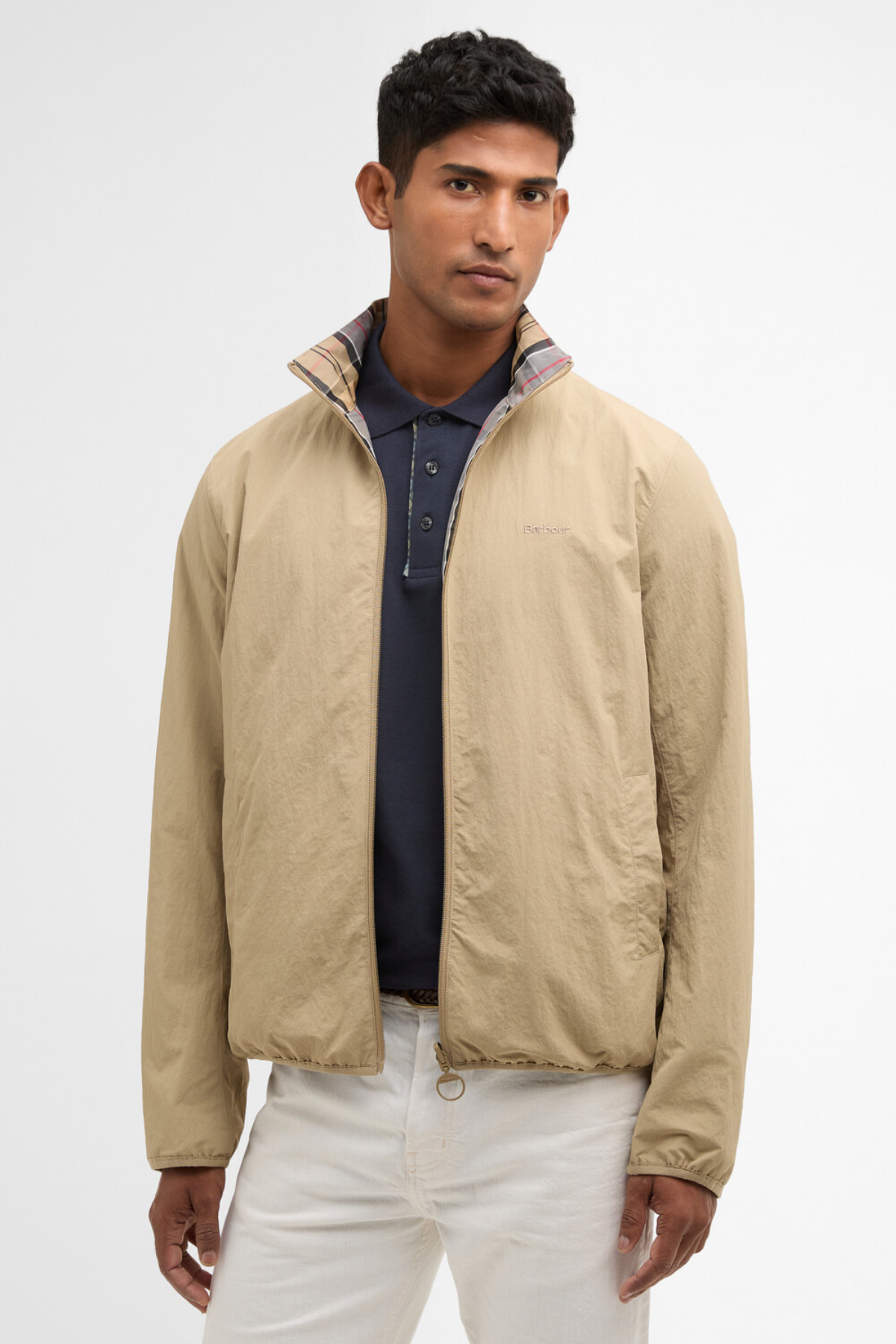 Barbour Reversible Korbel Showerproof Ceket ST71 Washed Stone