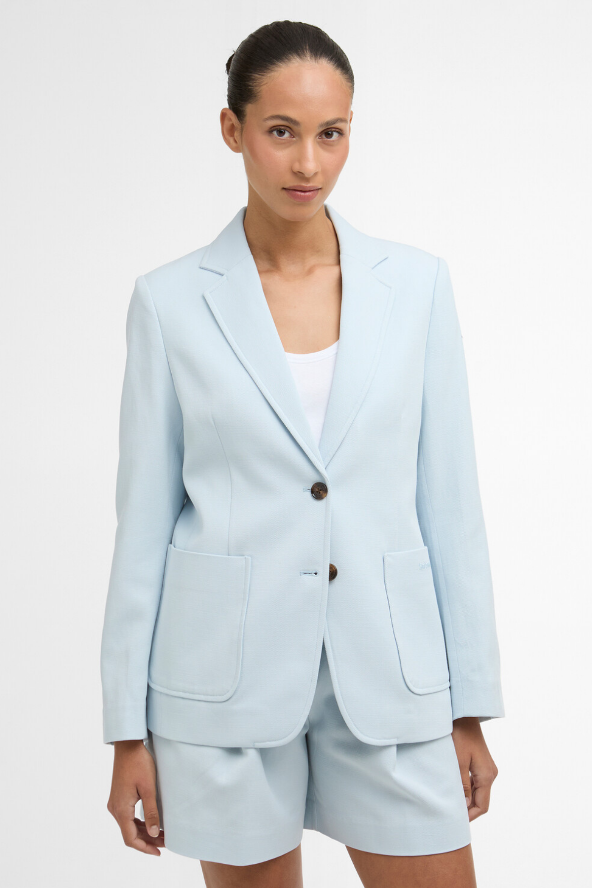 Barbour Salthill Tailored Ceket BL21 Mineral Blue/Dress Tartan