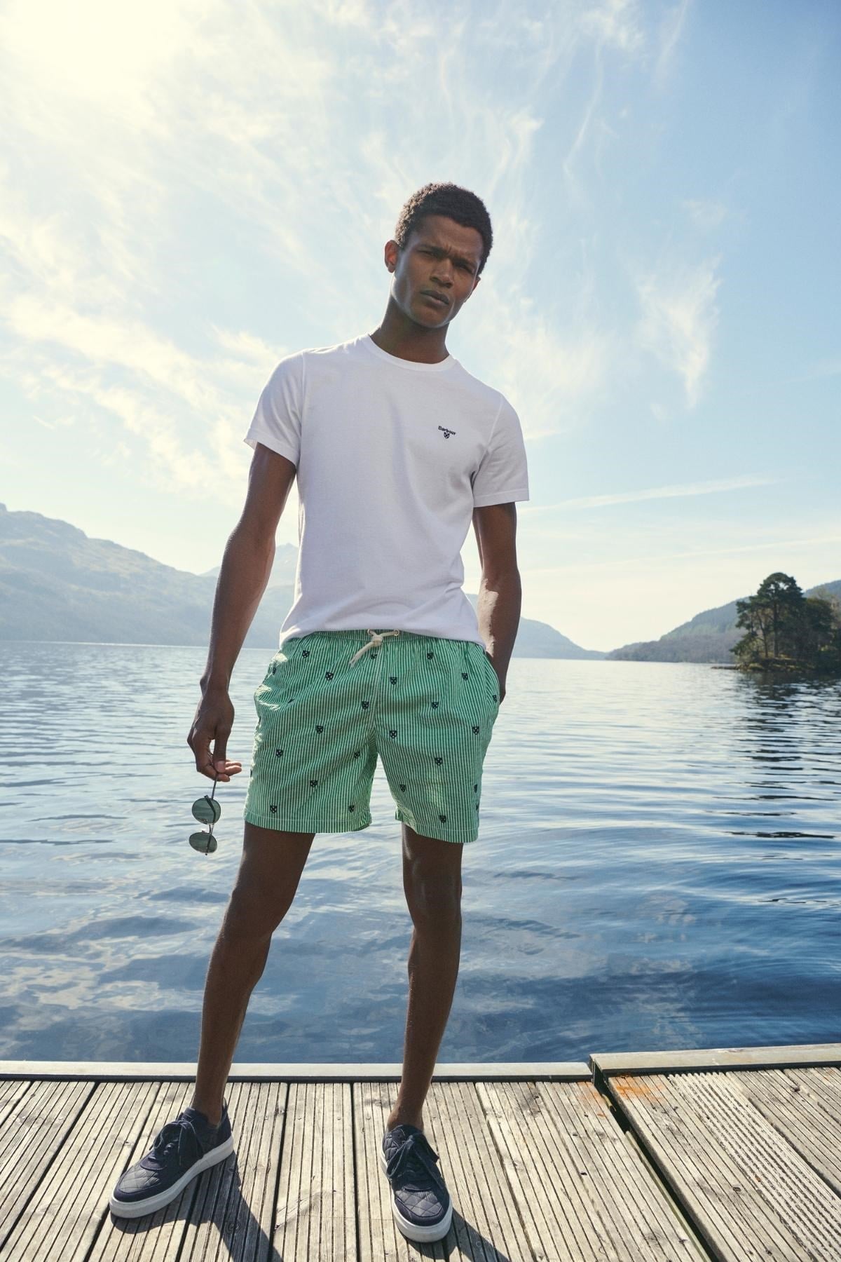 Barbour Shield Deniz Şortu GN51 Green