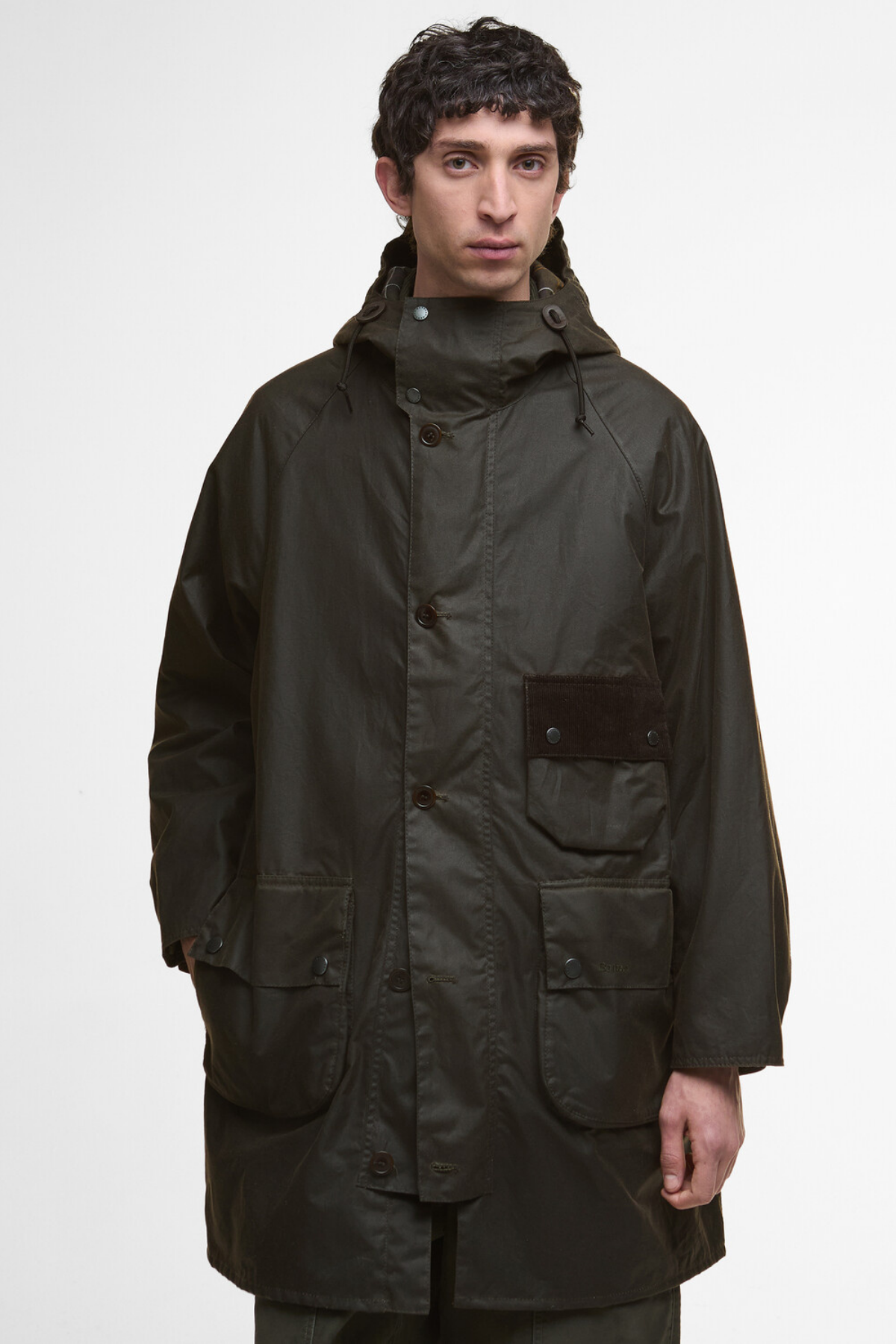 Barbour Solway Yağlı Trençkot OL71 Archive Olive