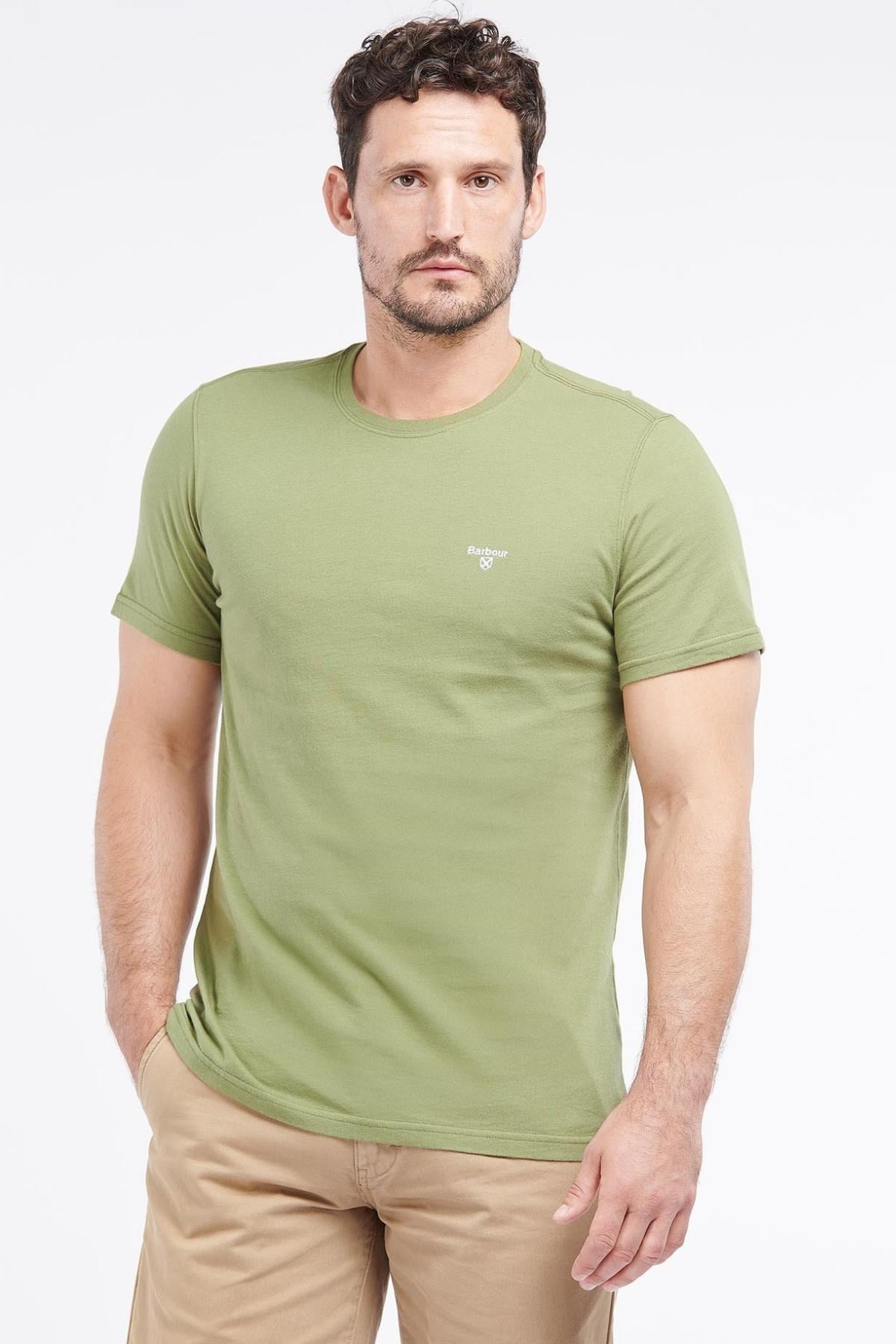 Barbour Sports T-Shirt OL39 Burnt Olive