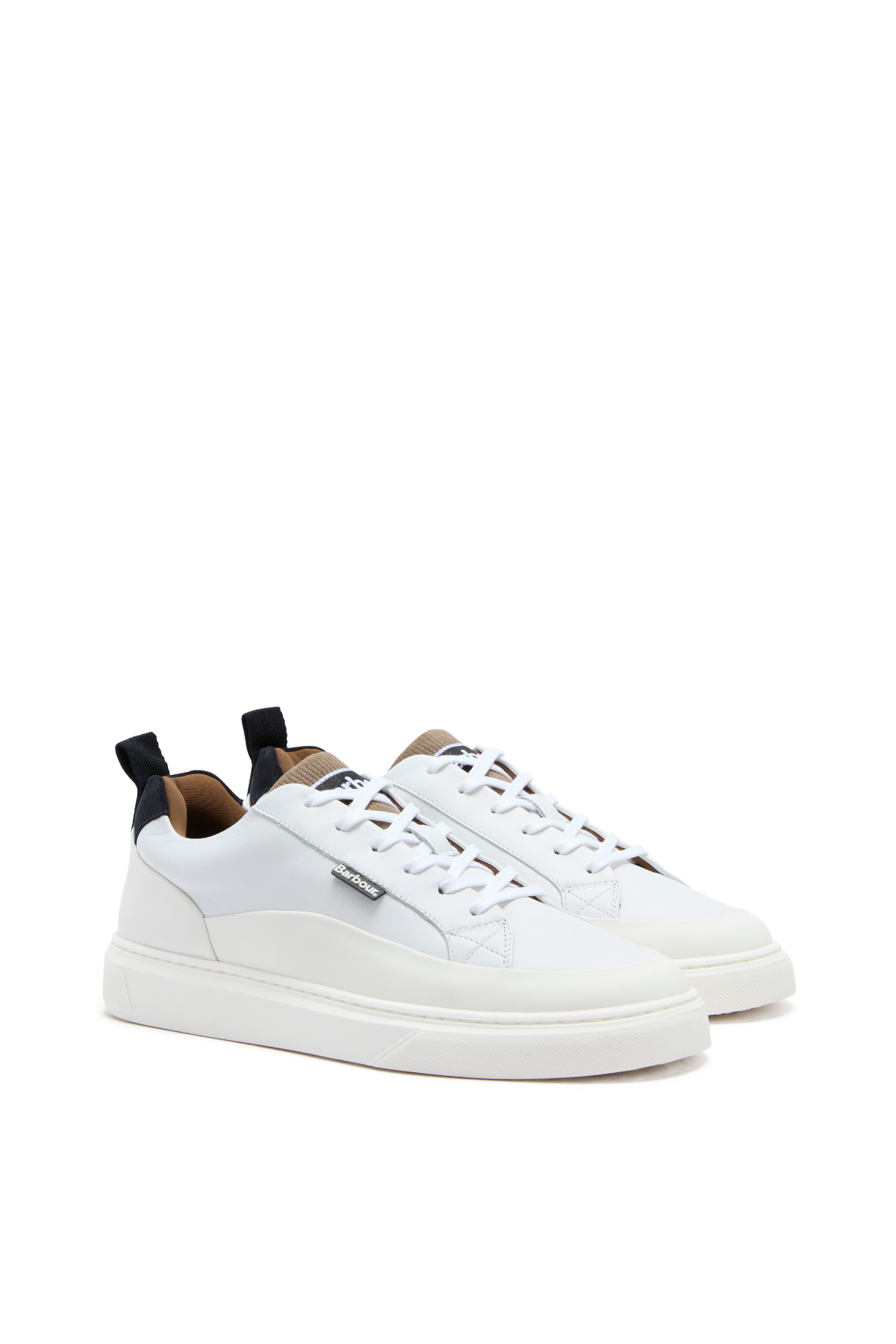 Barbour Stannington Spor Ayakkabı WH11 White/Navy/Trench