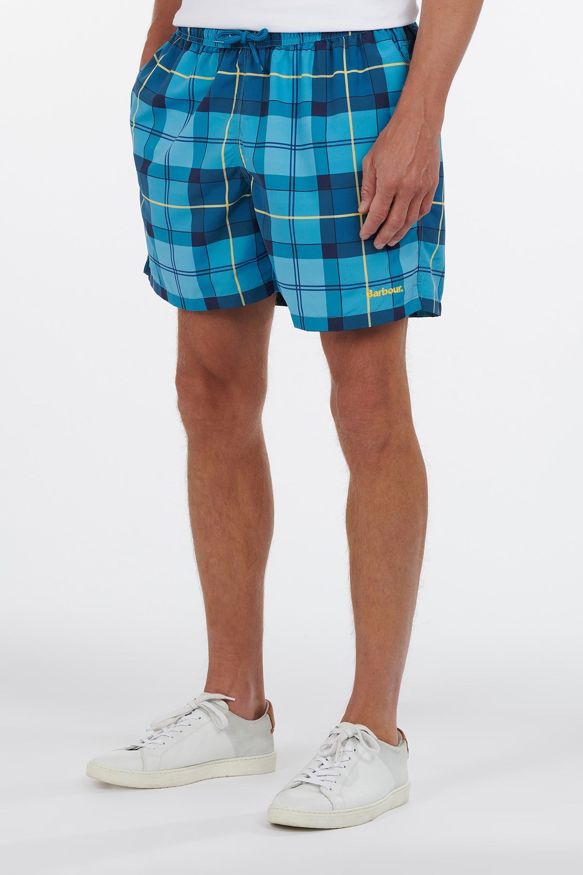 Barbour Tartan Deniz Şortu Aq51 Aqua