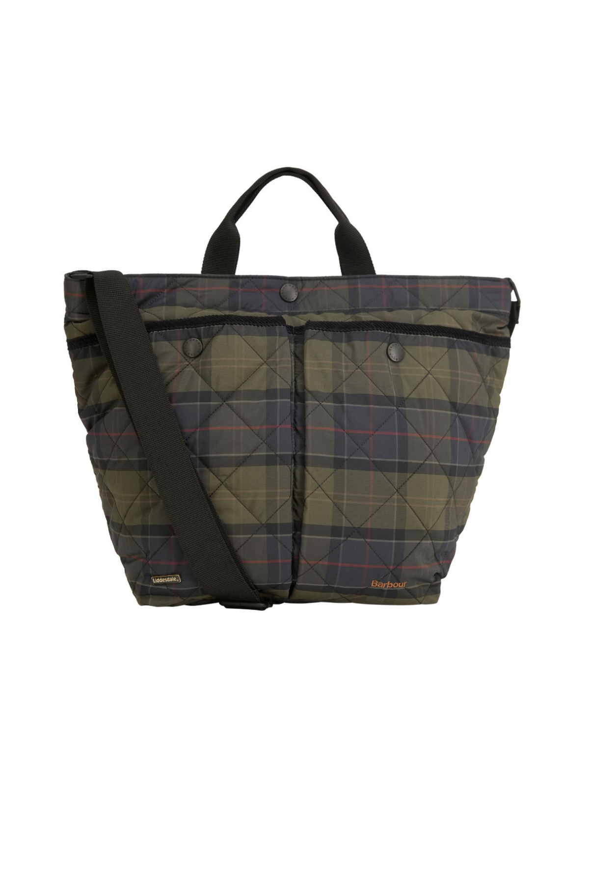 Barbour Tartan Liddesdale Tote Çanta TN43 Shadow Classic Tartan