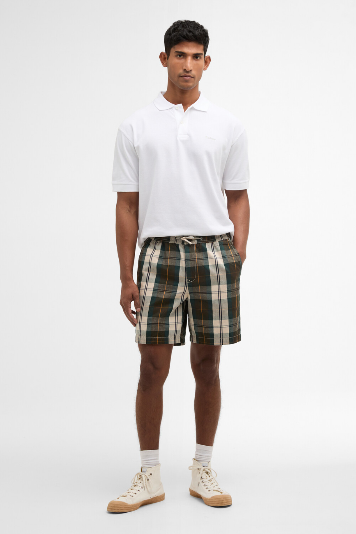 Barbour Tartan Relaxed Şort TN51 Ancient Tartan
