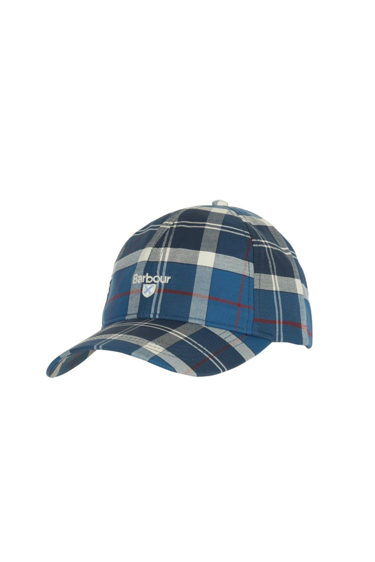 Barbour Tartan Sports Şapka NY58 Summer Navy