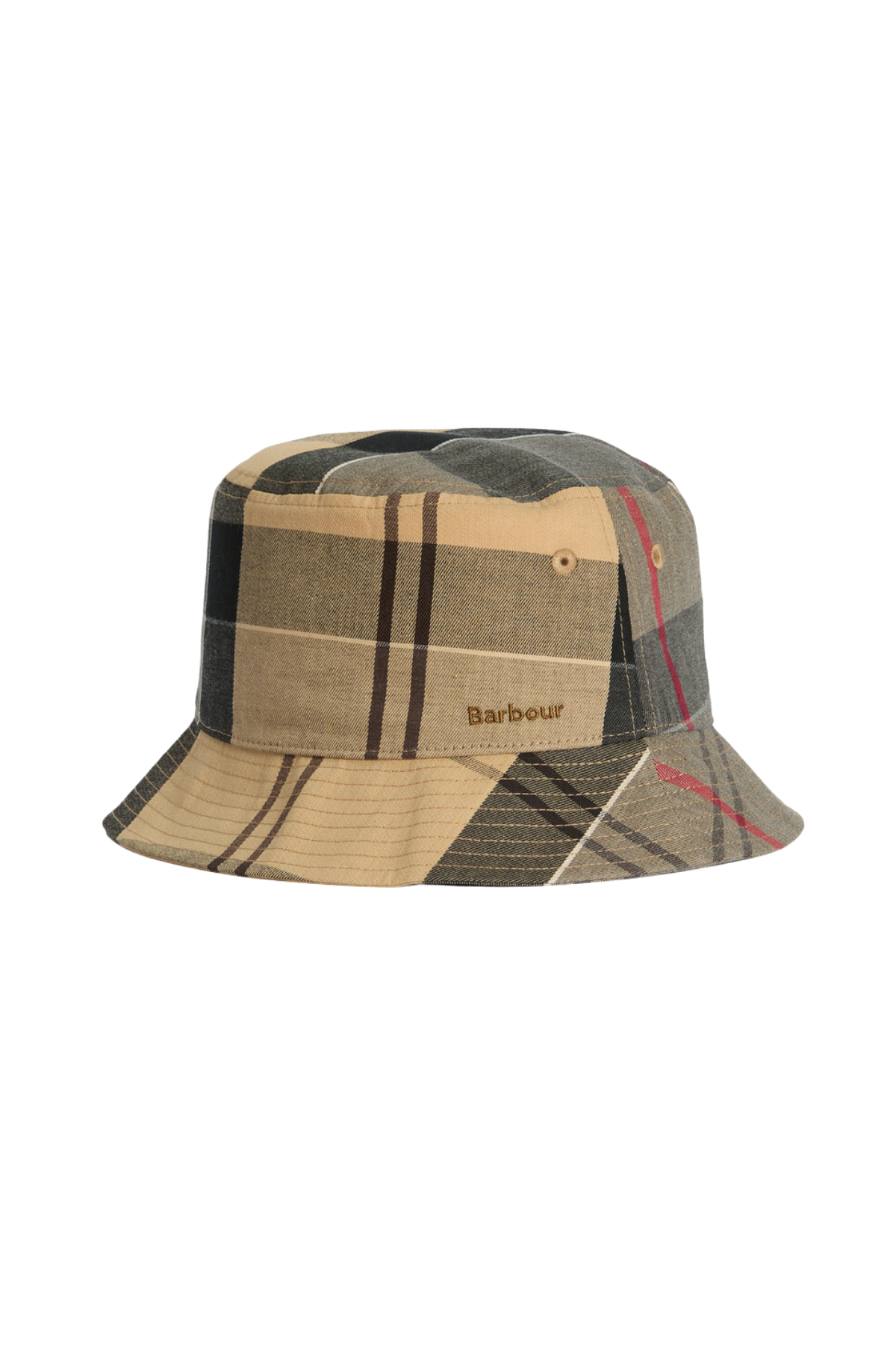 Barbour Telfield Tartan Bucket Şapka TN31 Dress Tartan