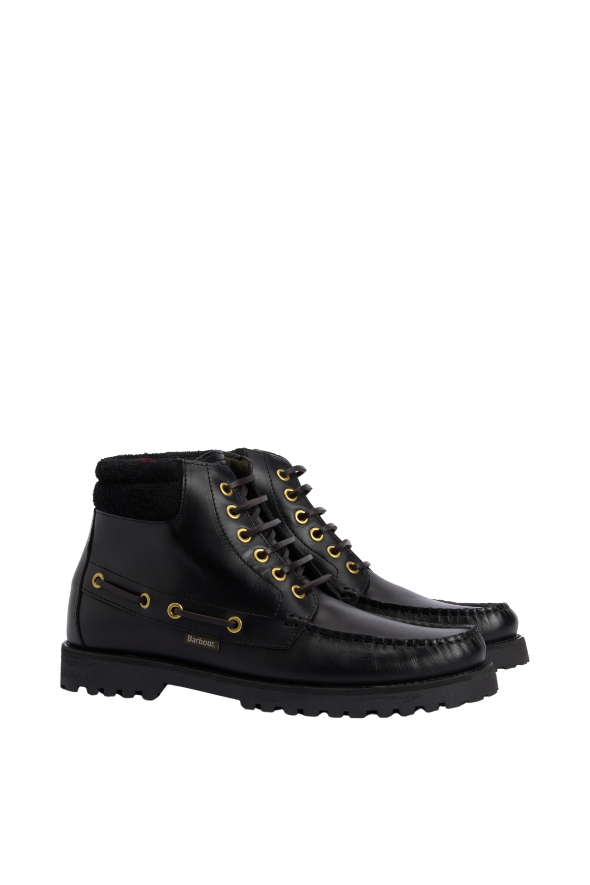 Barbour Tiller Moccasin Bot BK51 Black