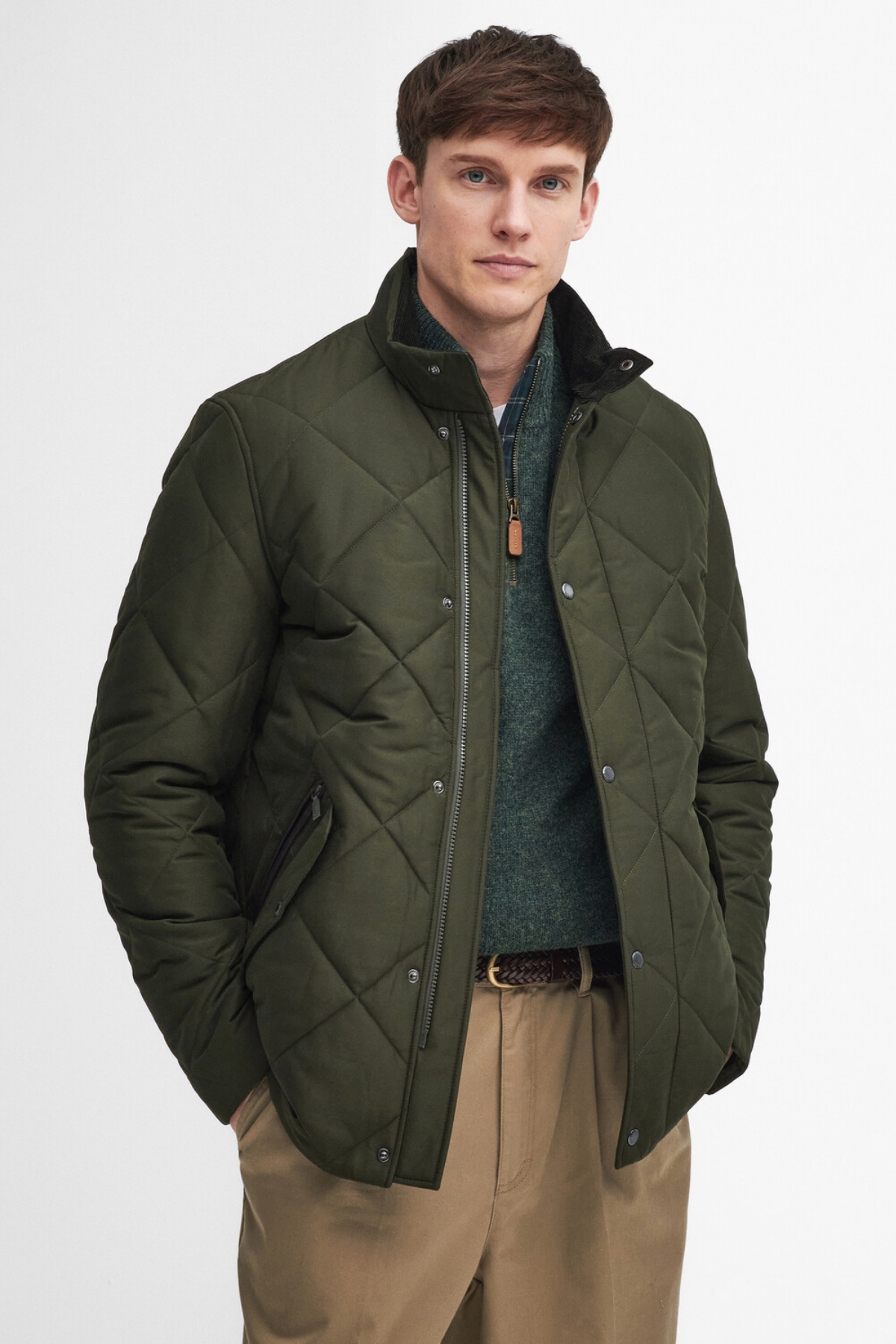 Barbour Winter Chelsea Kapitone Ceket SG71 Sage