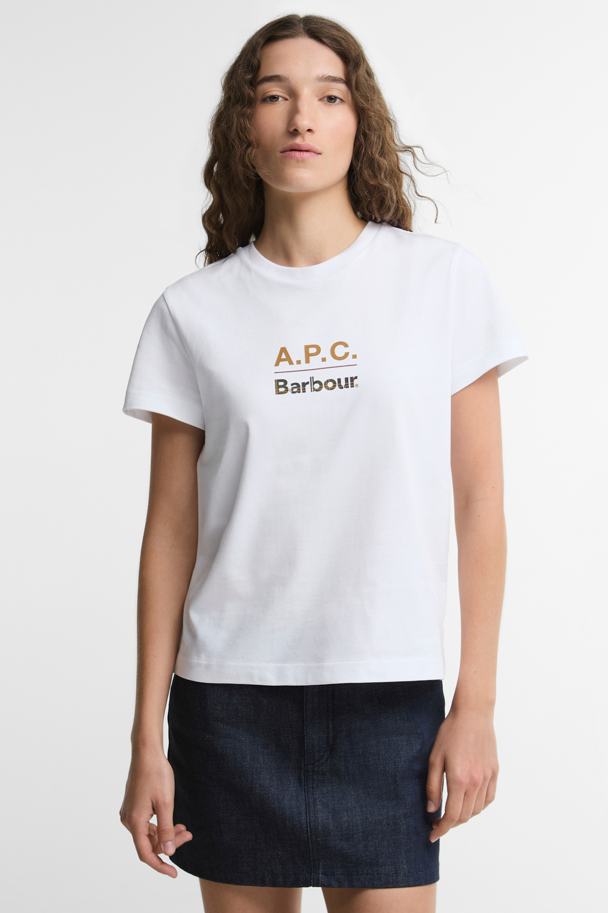 Barbour x A.P.C. T-shirt WH33 Off White