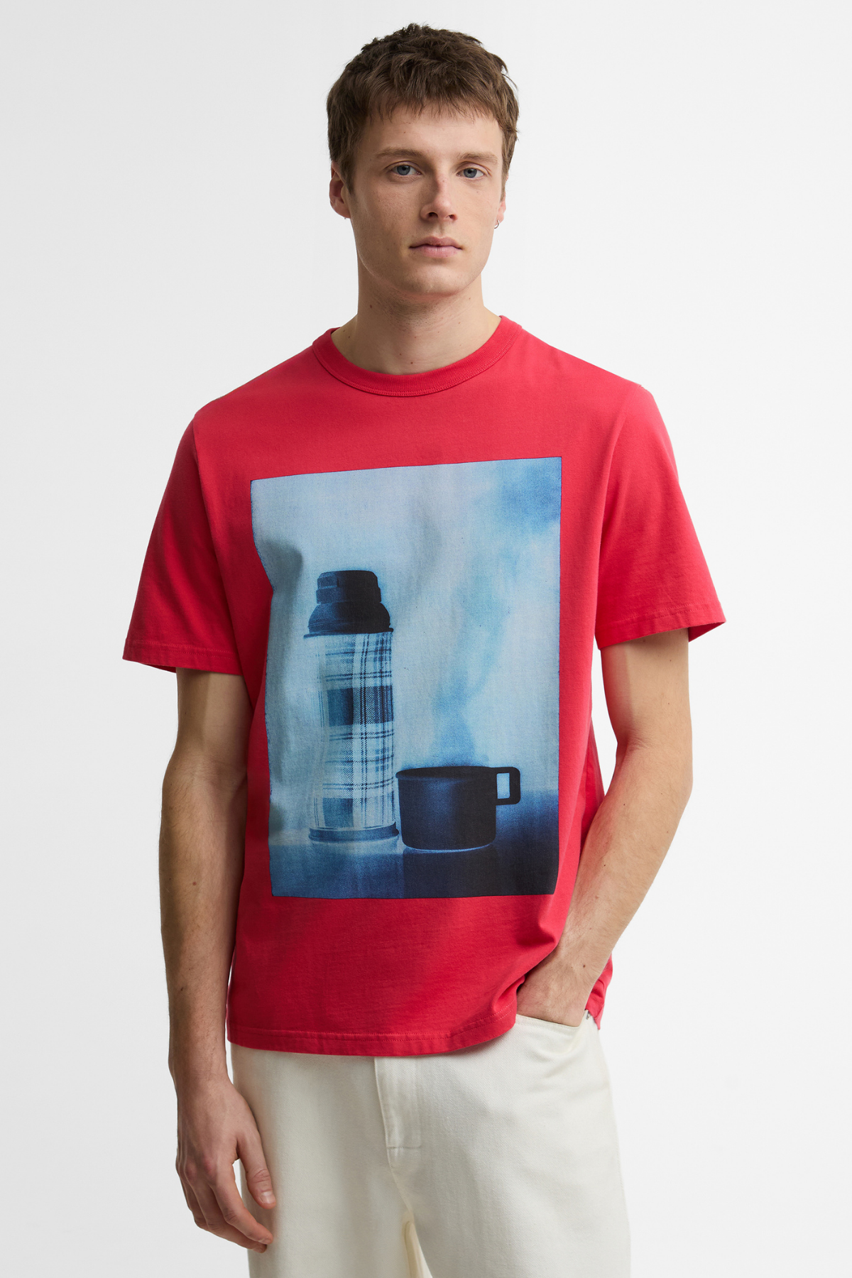 Barbour X Paul Smith Crosby T-Shirt RE51 Winterberry