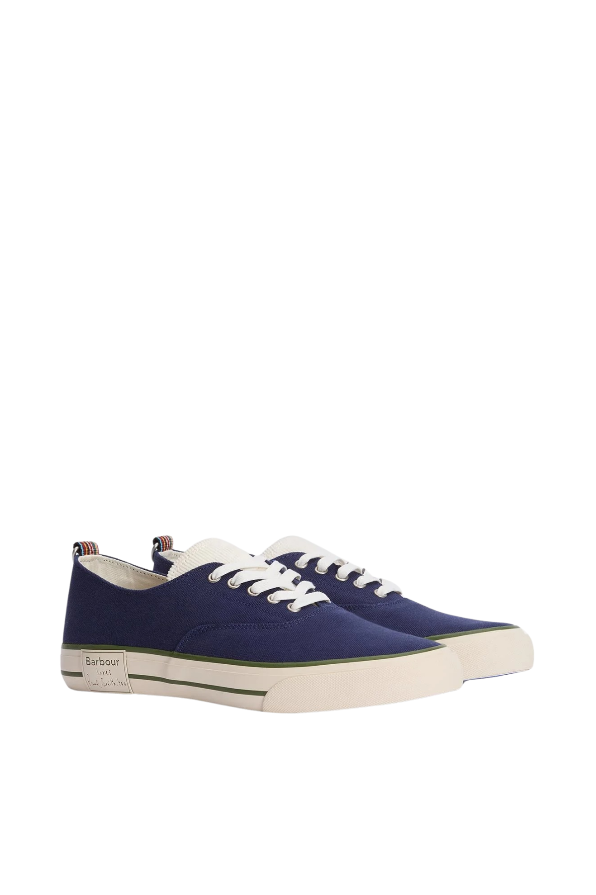 Barbour x Paul Smith Spor Ayakkabı NY74 Dark Navy