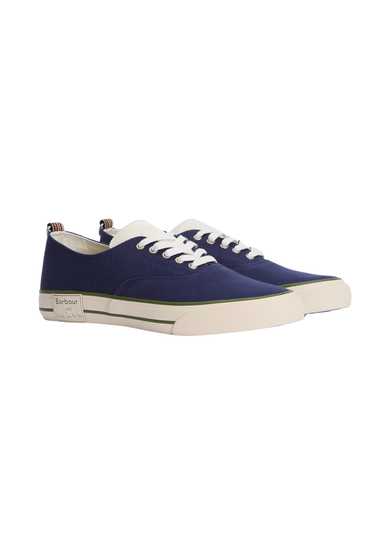 Barbour x Paul Smith Spor Ayakkabı NY74 Dark Navy