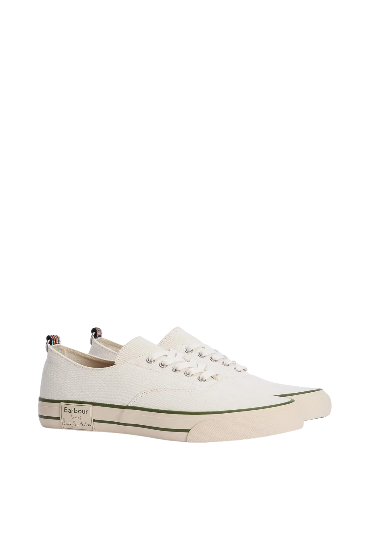 Barbour x Paul Smith Spor Ayakkabı WH33 Off White