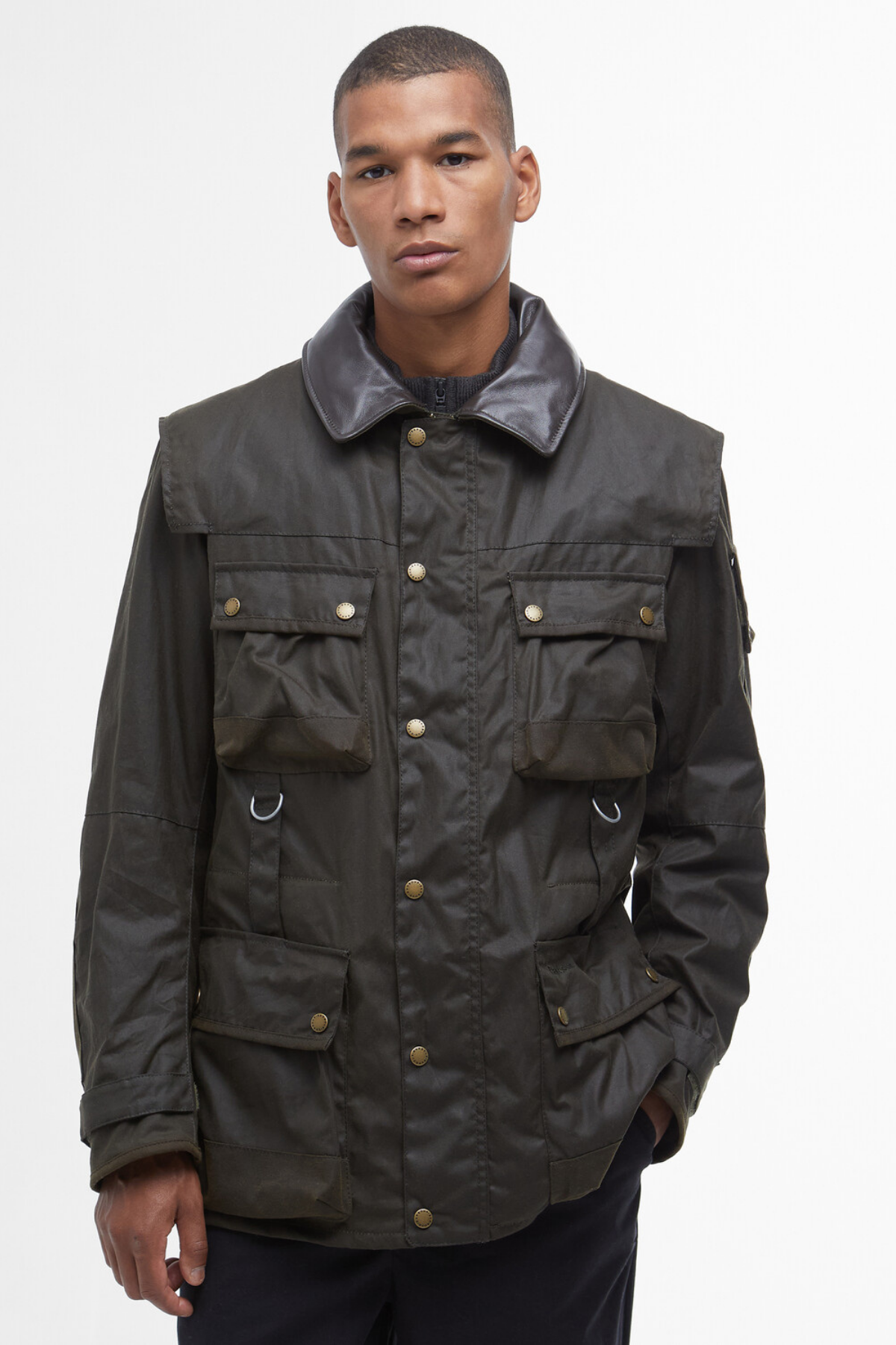 Barbour x TO KI TO Field Yağlı Ceket OL71 Olive