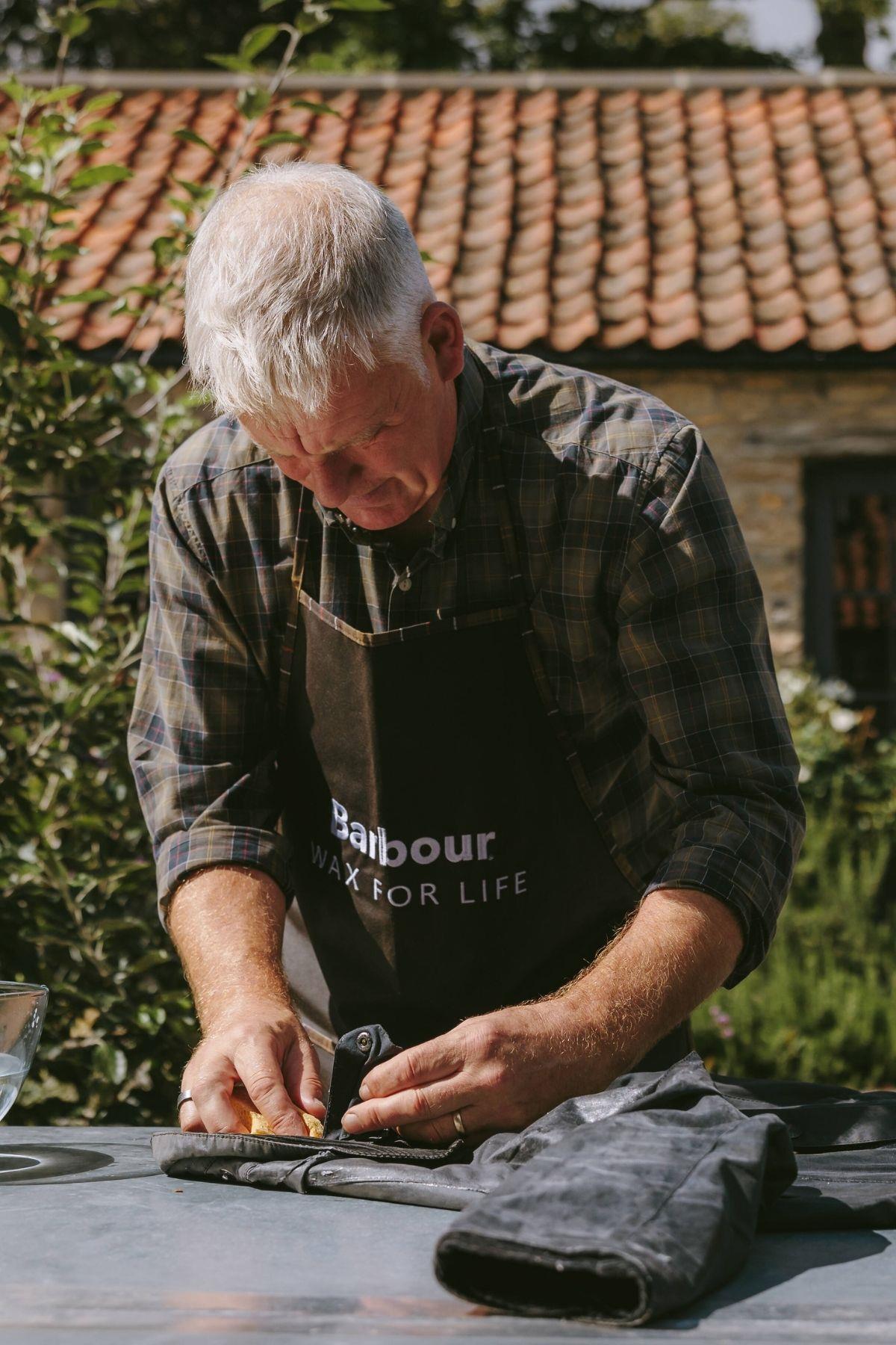 Barbour Yağlı Ceket Yağlama Hizmeti NATURAL