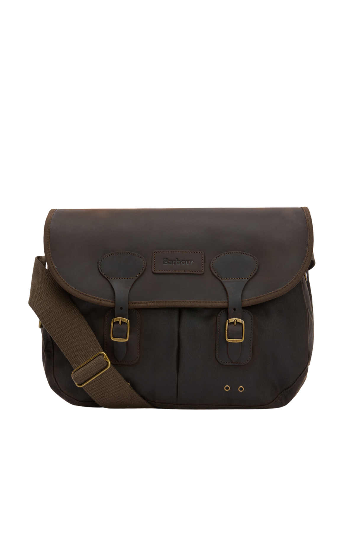 Barbour Yağlı Deri Tarras Postacı Çantası OL71 Olive