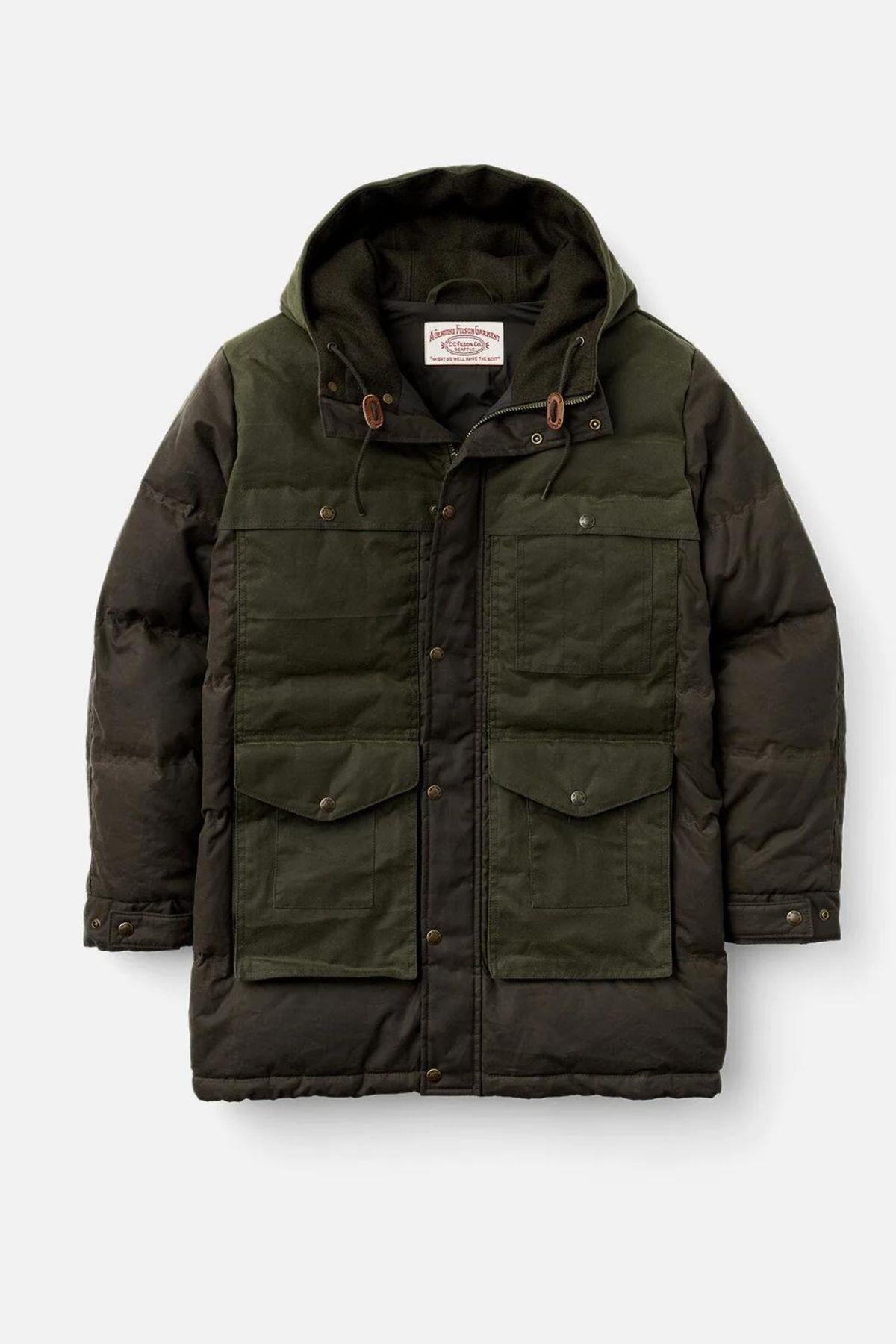 Filson Down Cruiser Yağlı Parka Otter Green