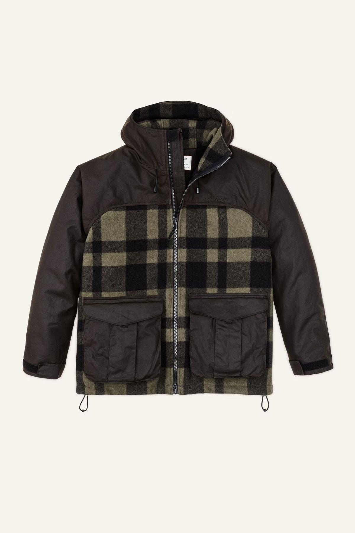 Filson Mackinaw Wool Hunting Ceket Otter Green