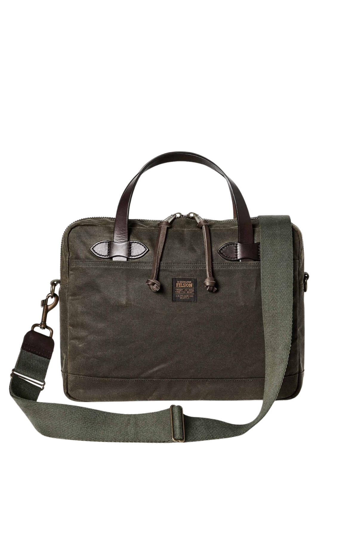 Filson Tin Cloth Compact Evrak Çantası Otter Green