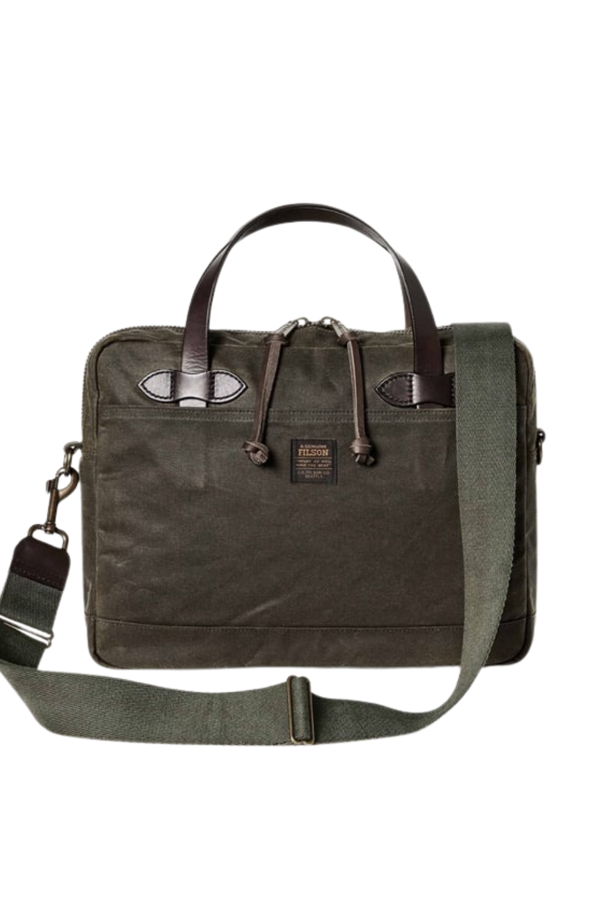 Filson Tin Cloth Compact Evrak Çantası Otter Green