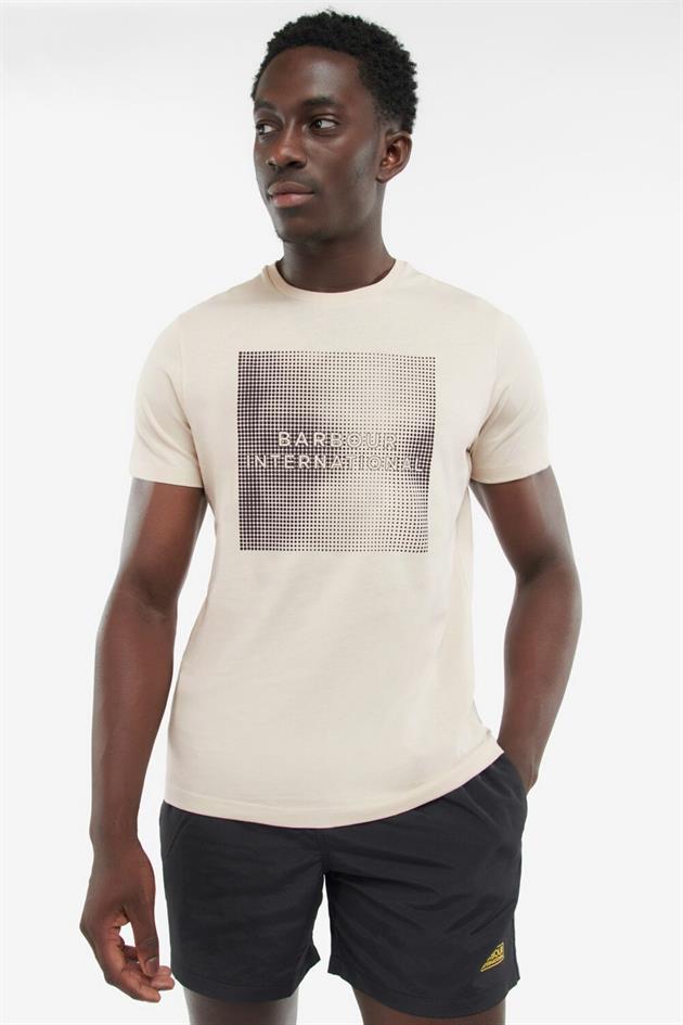 Barbour International William T-Shirt GY59 Rainy Day