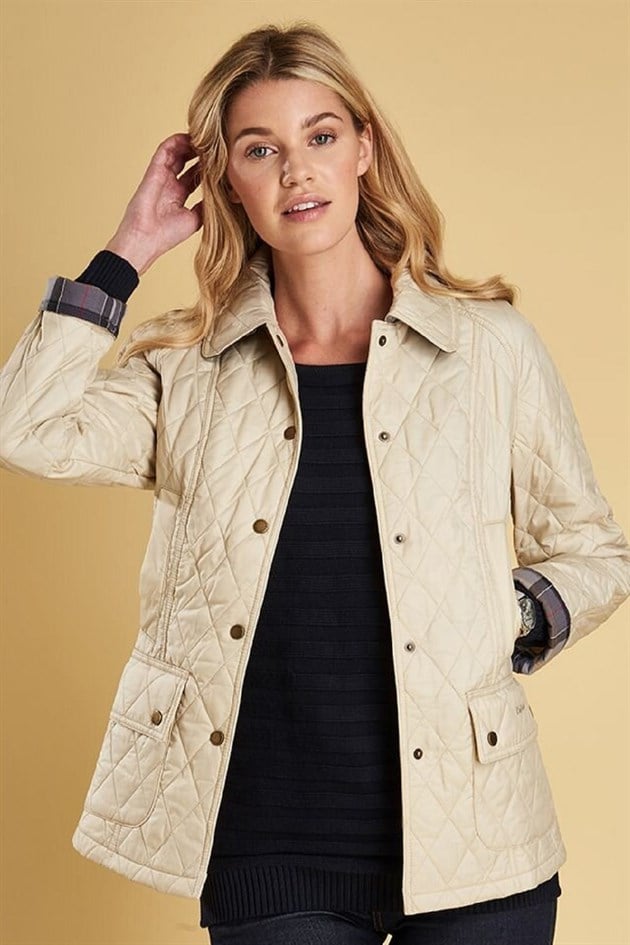 Barbour Summer Beadnell Kapitone CR51 Pearl