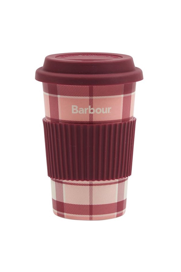 Barbour Tartan Seyehat Kupası PI51 Pink/Red