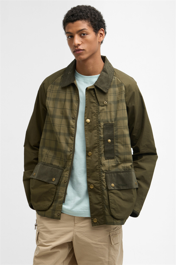 Barbour ドレスタータンジャケット XL カーキ barbour-festival-modified-