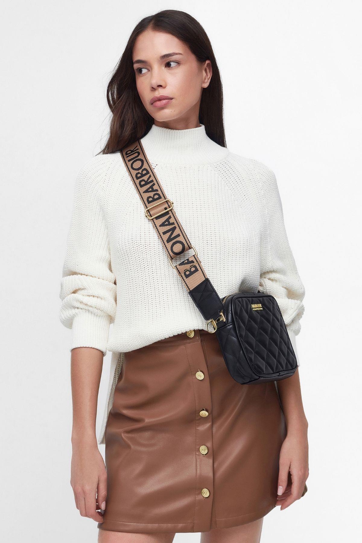 B.Intl Kapitone Sloane Çapraz Çanta BK11 Black