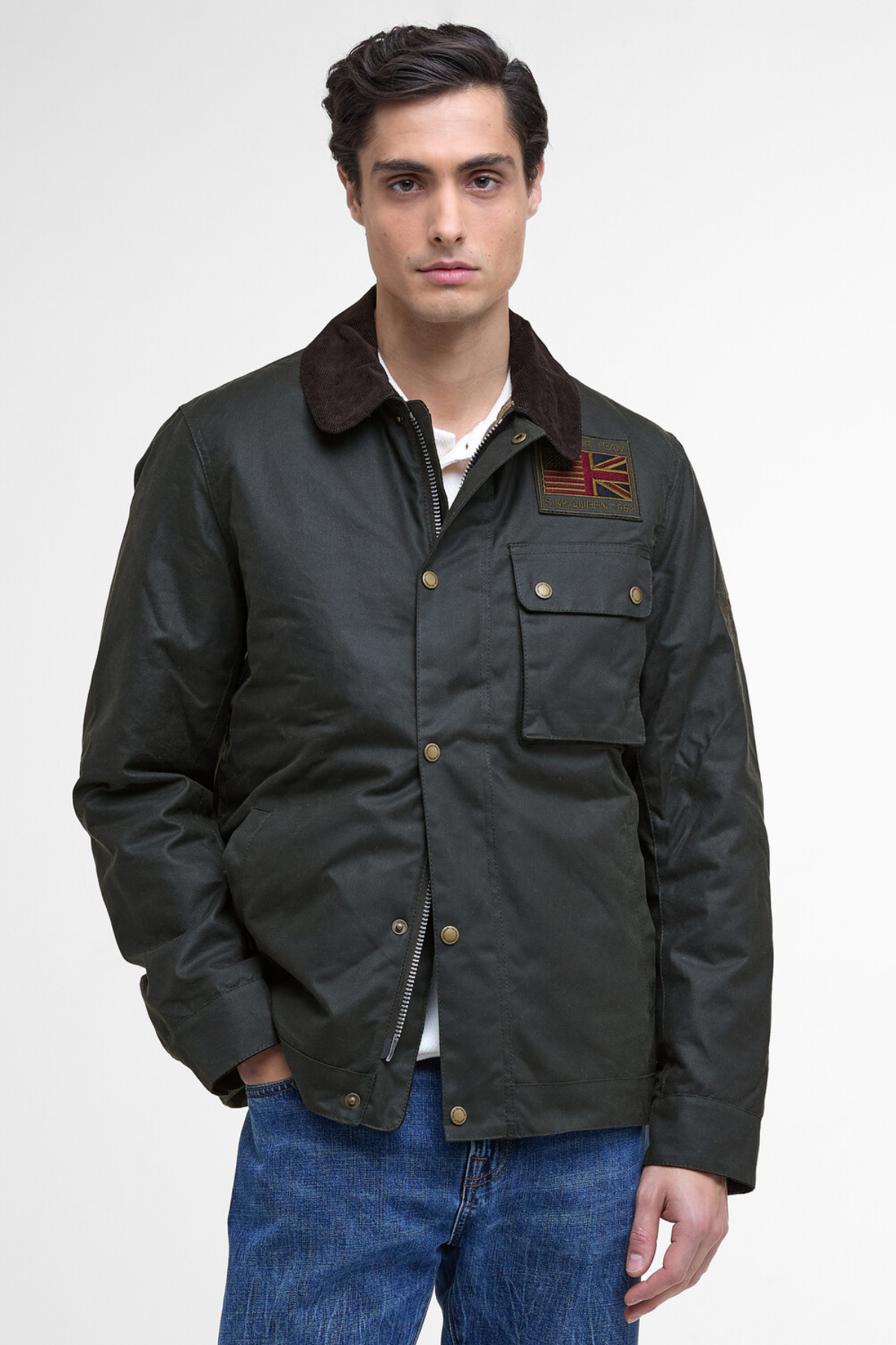 B.Intl Workers Yağlı Ceket SG91 Sage