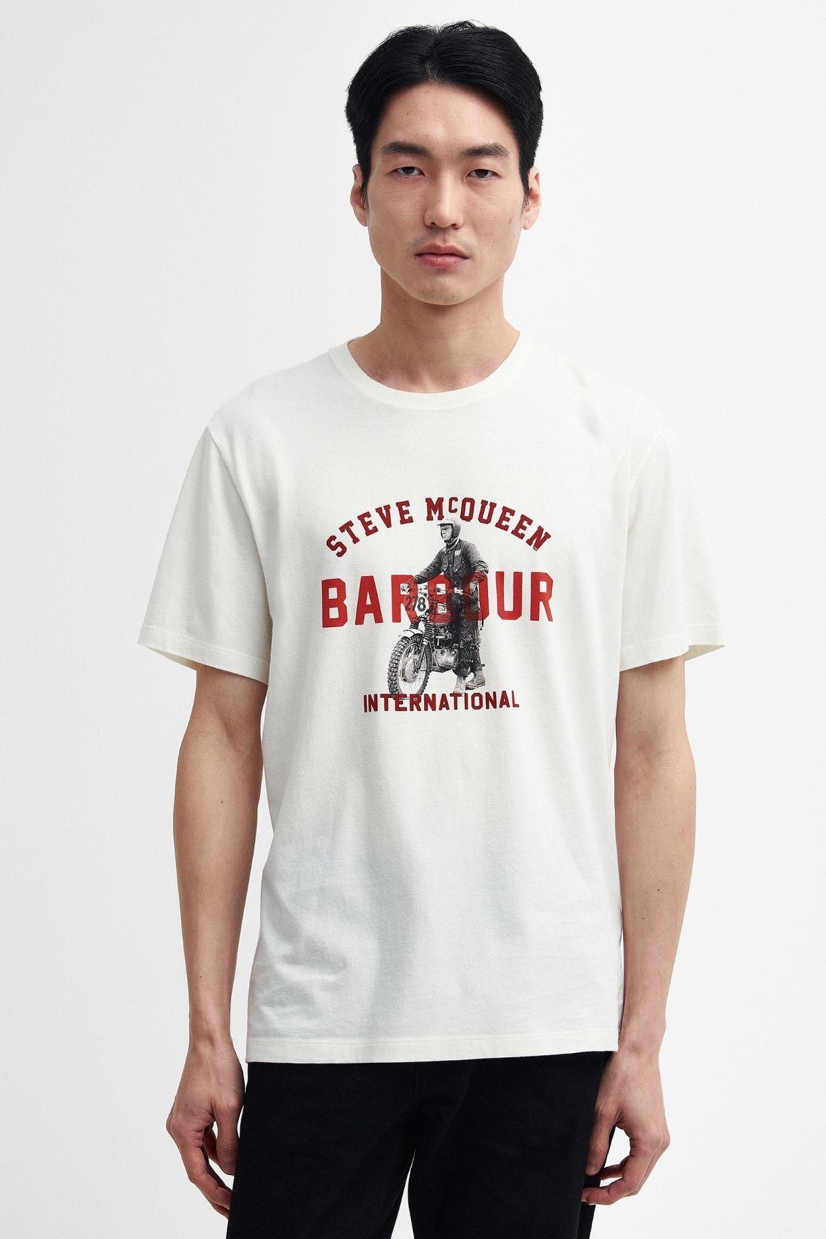 B.Intl Speedway T-Shirt WH32 Whisper White