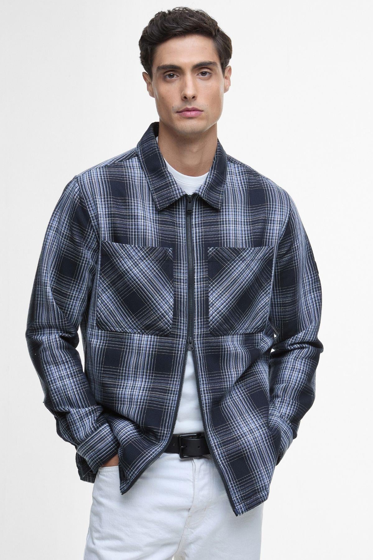 B.Intl Arne Checked Dış Gömlek BK11 Black