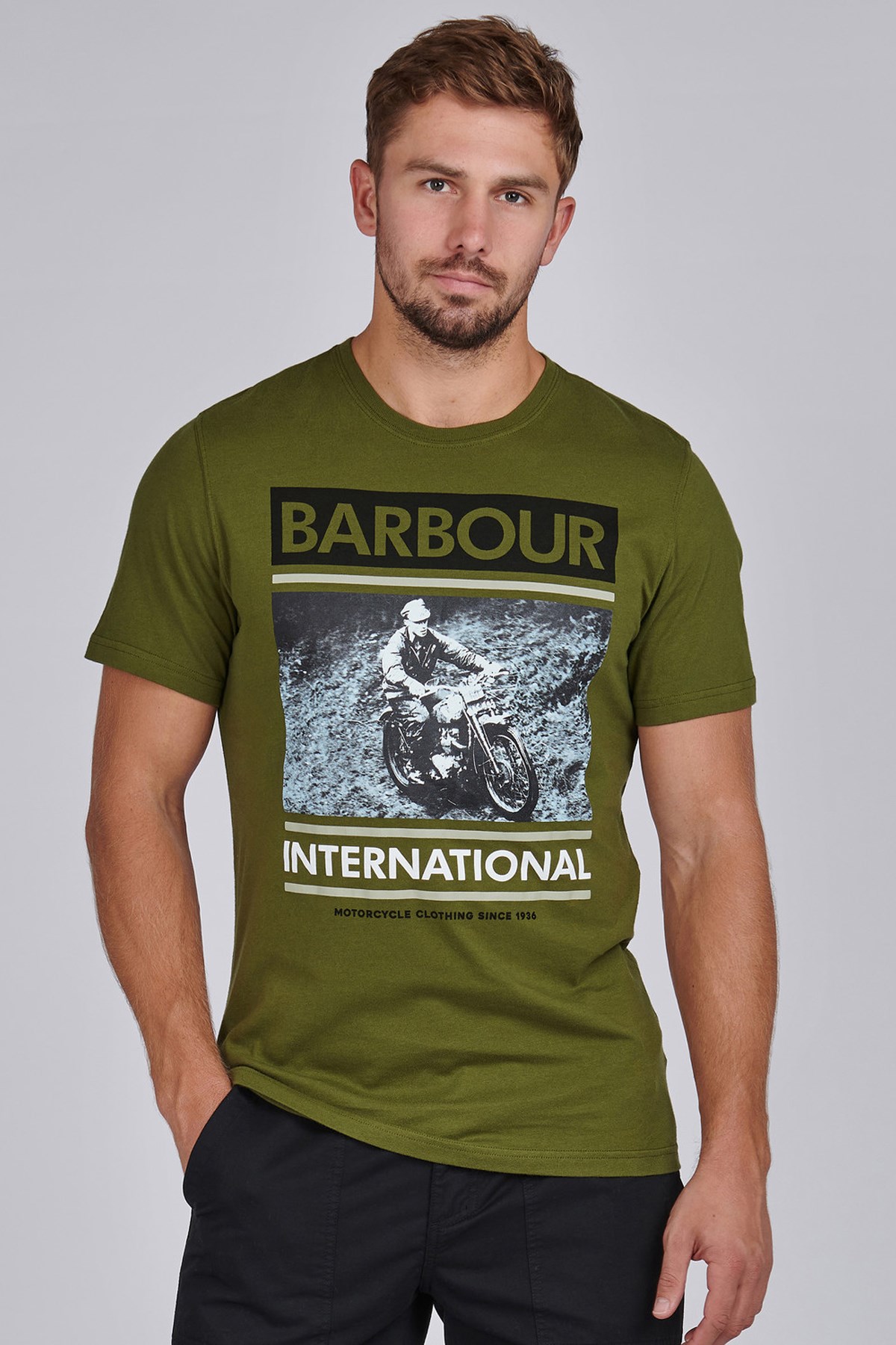 B.Intl Archive Downforce Tee GN16 Vİntage Green