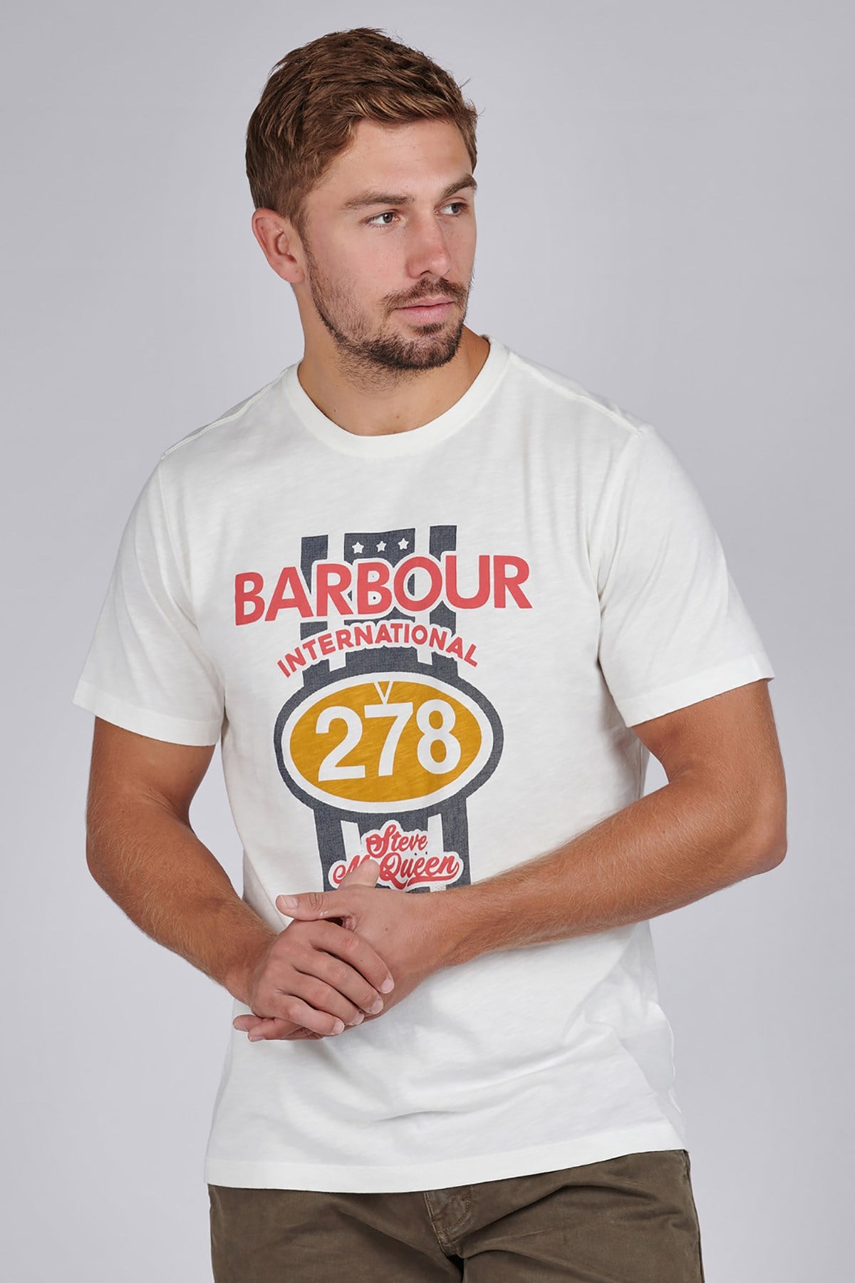 B.Intl Chase T-Shirt WH32 Whisper White