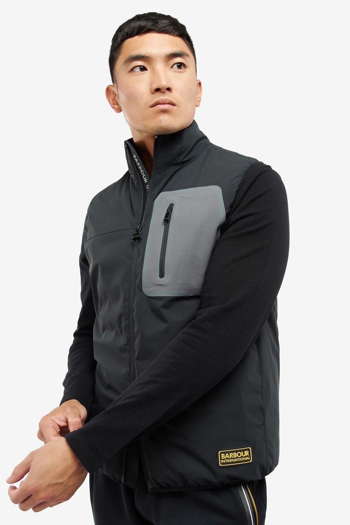 B.Intl Streamline Bank Gilet BK11 Black