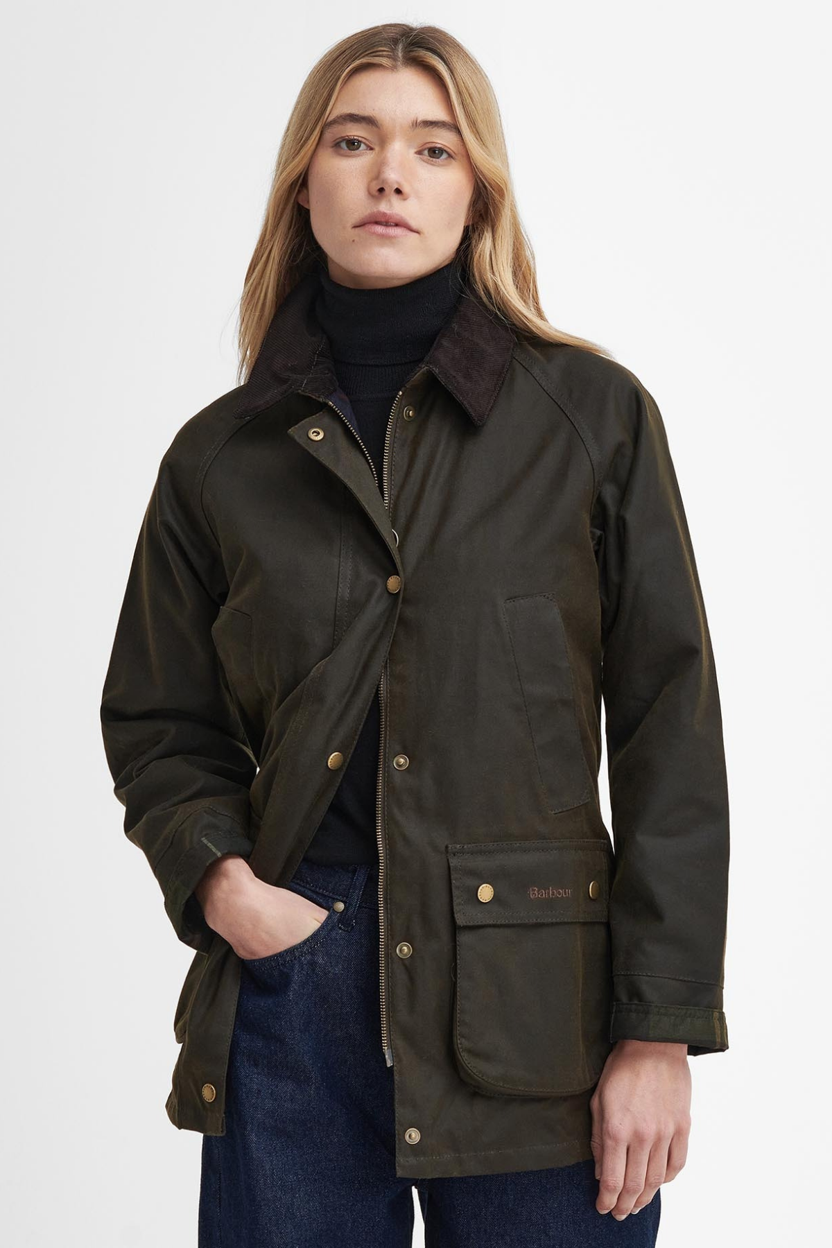 Barbour Acorn Yağlı Ceket OL51 Olive