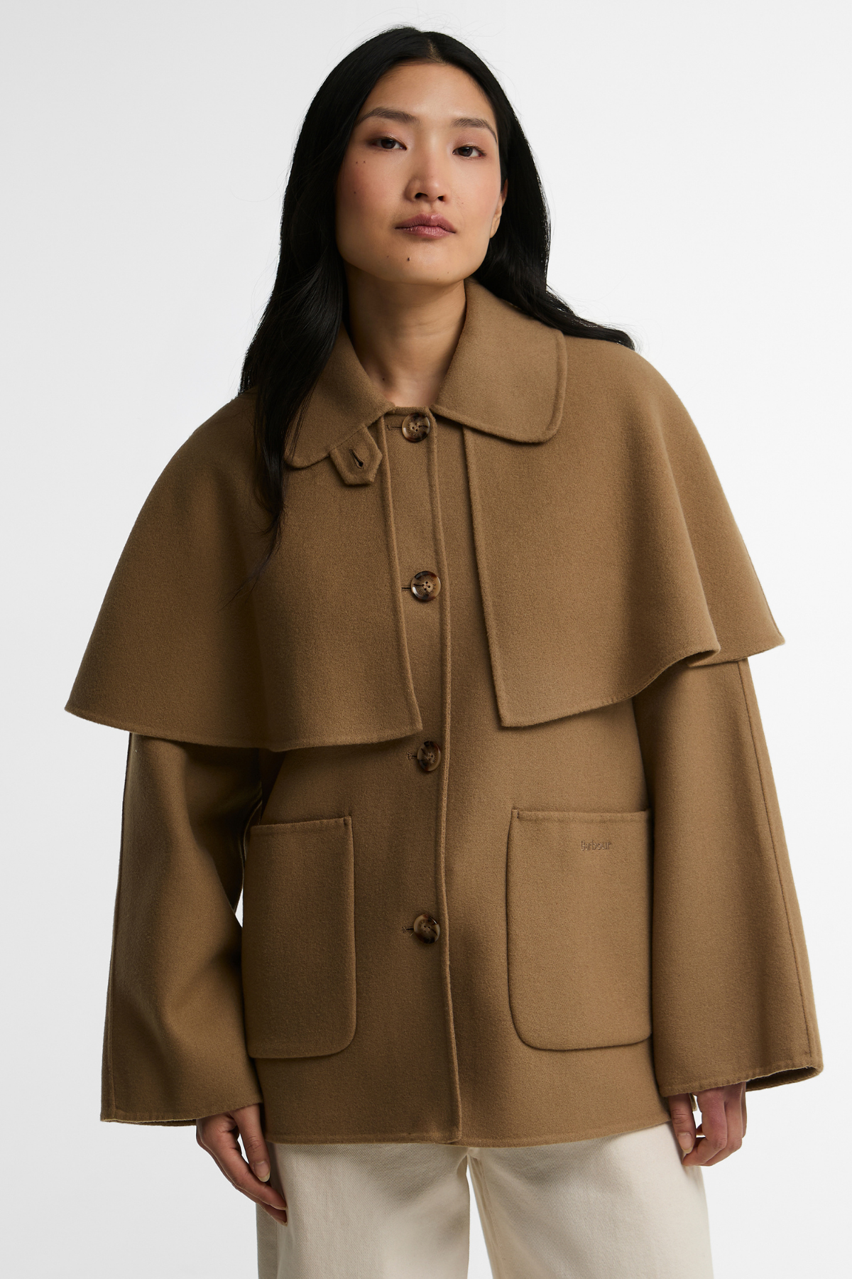 Barbour Aggy Wool Kaban BE51 Warm Trench