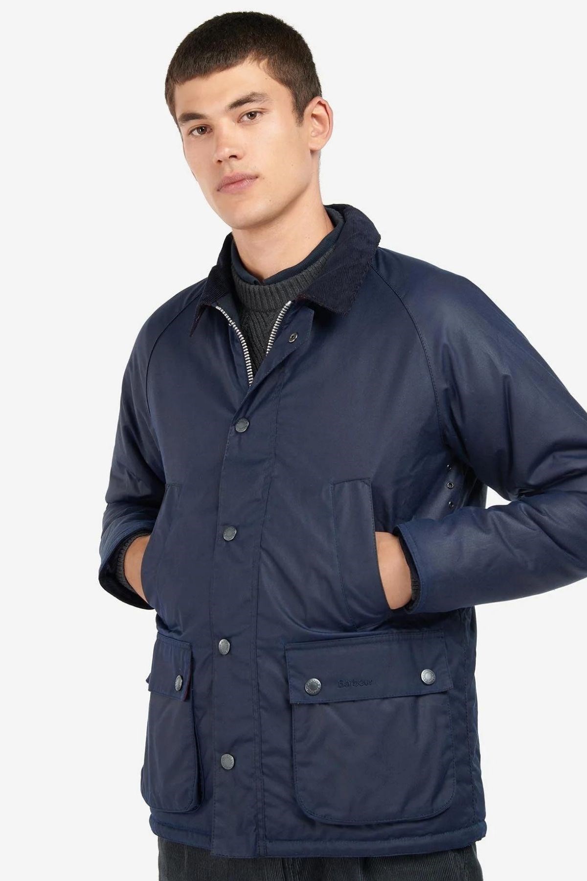 Barbour Amble Yağlı Ceket IN71 Indıgo