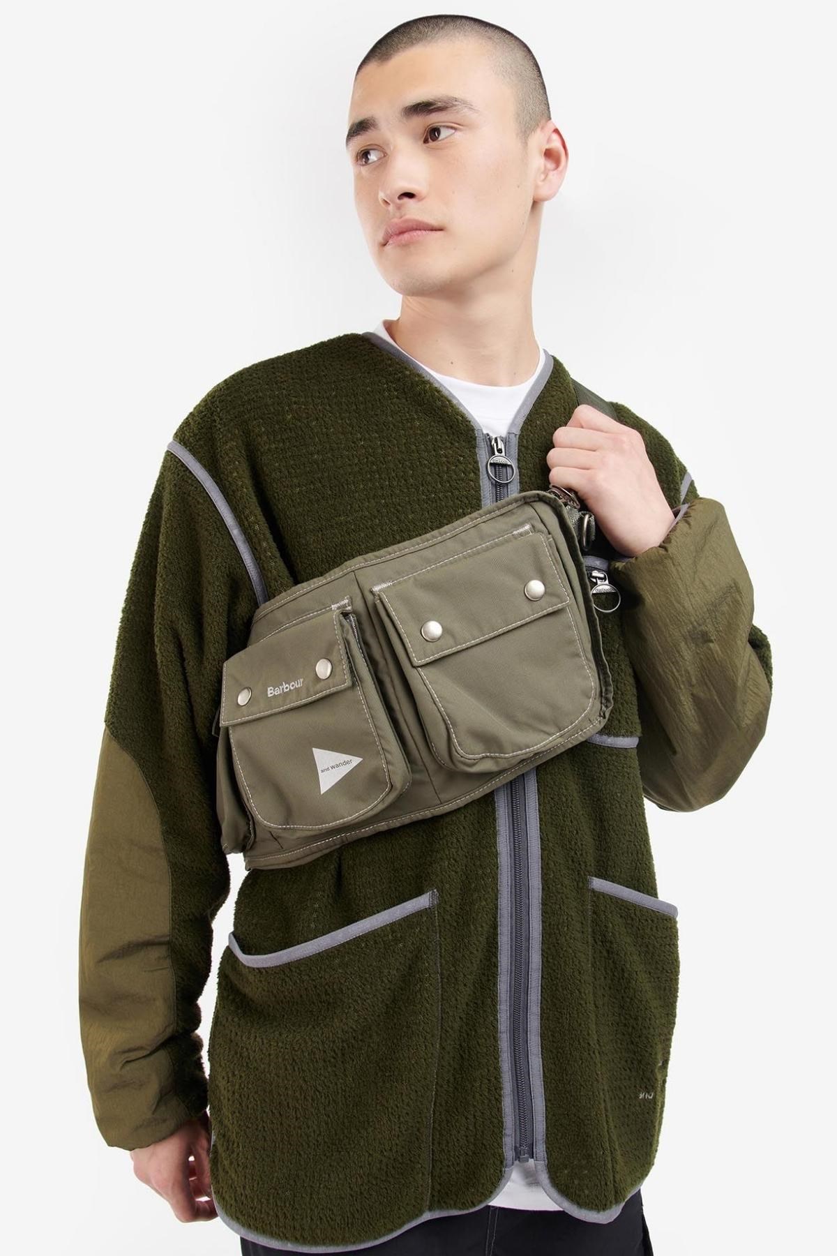 Barbour And Wander Bel Çantası OL71 Khaki